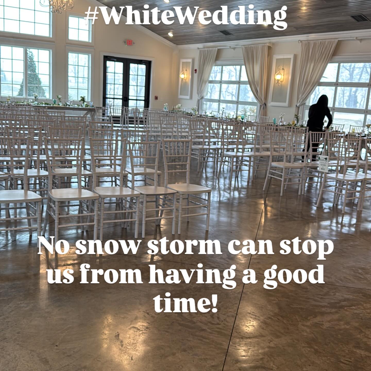 It’s a nice day for a white wedding! #bluelinedj #owensborodj