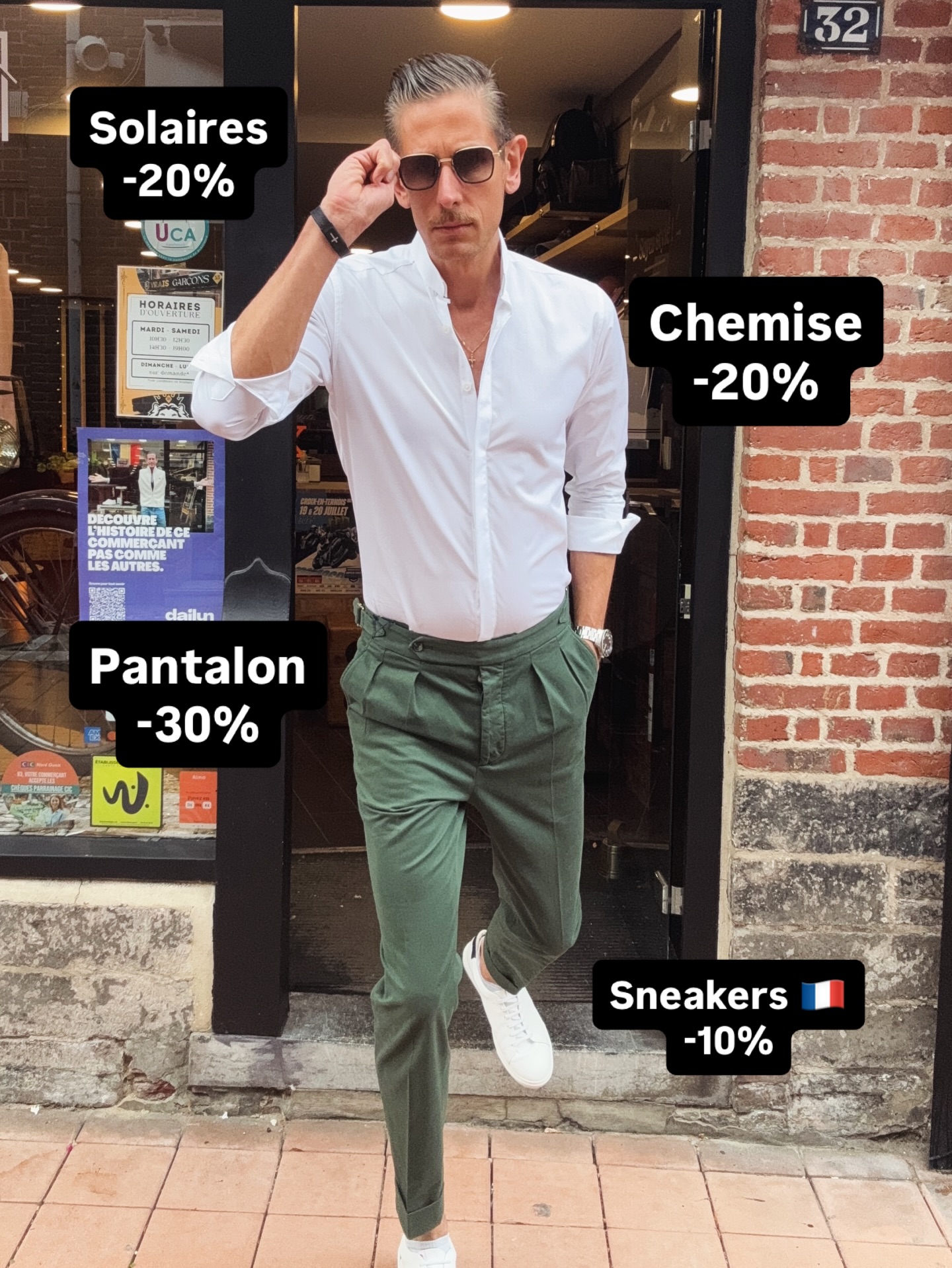 Tenue 100% soldée Number 20