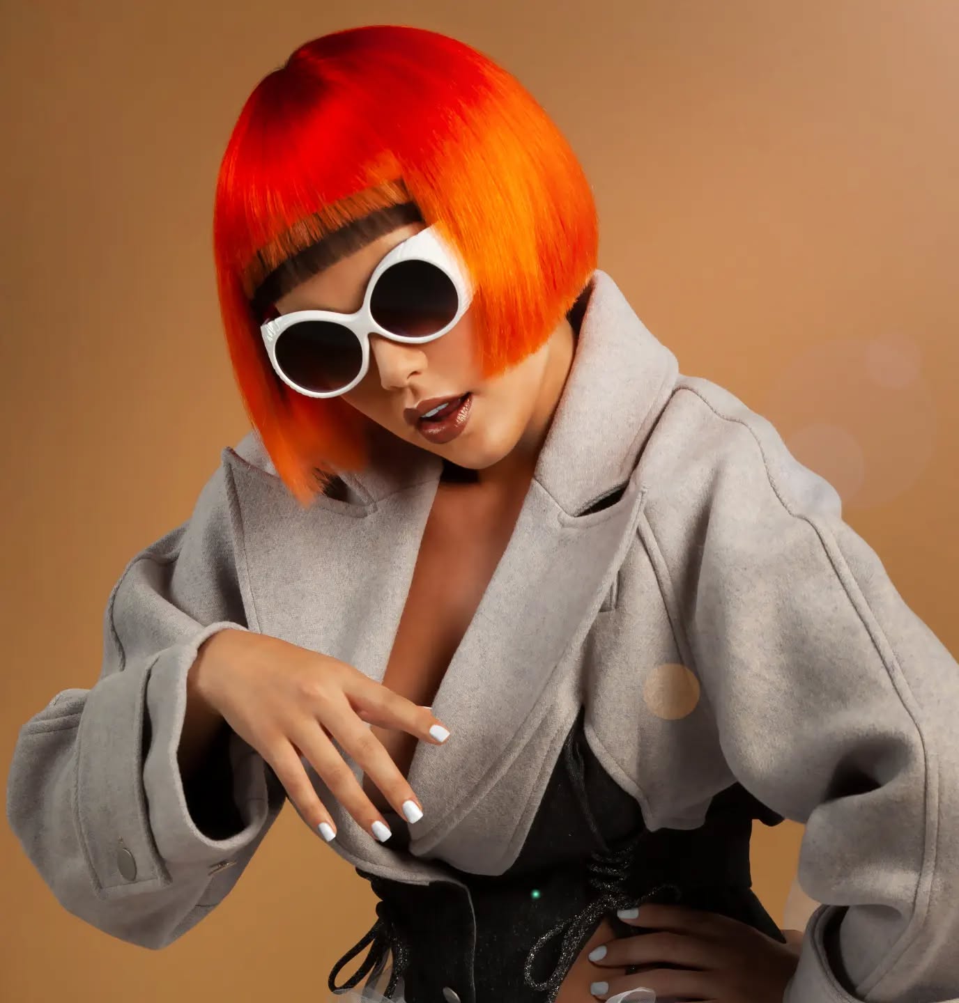 Made the top 10 for @cprhair Mane Event Competition this year! A big thank you to @lilirerwin for being my model once again 🥰 @urbanjunglestudios for the amazing photography 🤩 @vipbeautyspecialists for the superb make-up 💄a heartfelt congratulations to all the other finalists and entries. Cut created with @icandyscissorsaustralia and @excellentedges