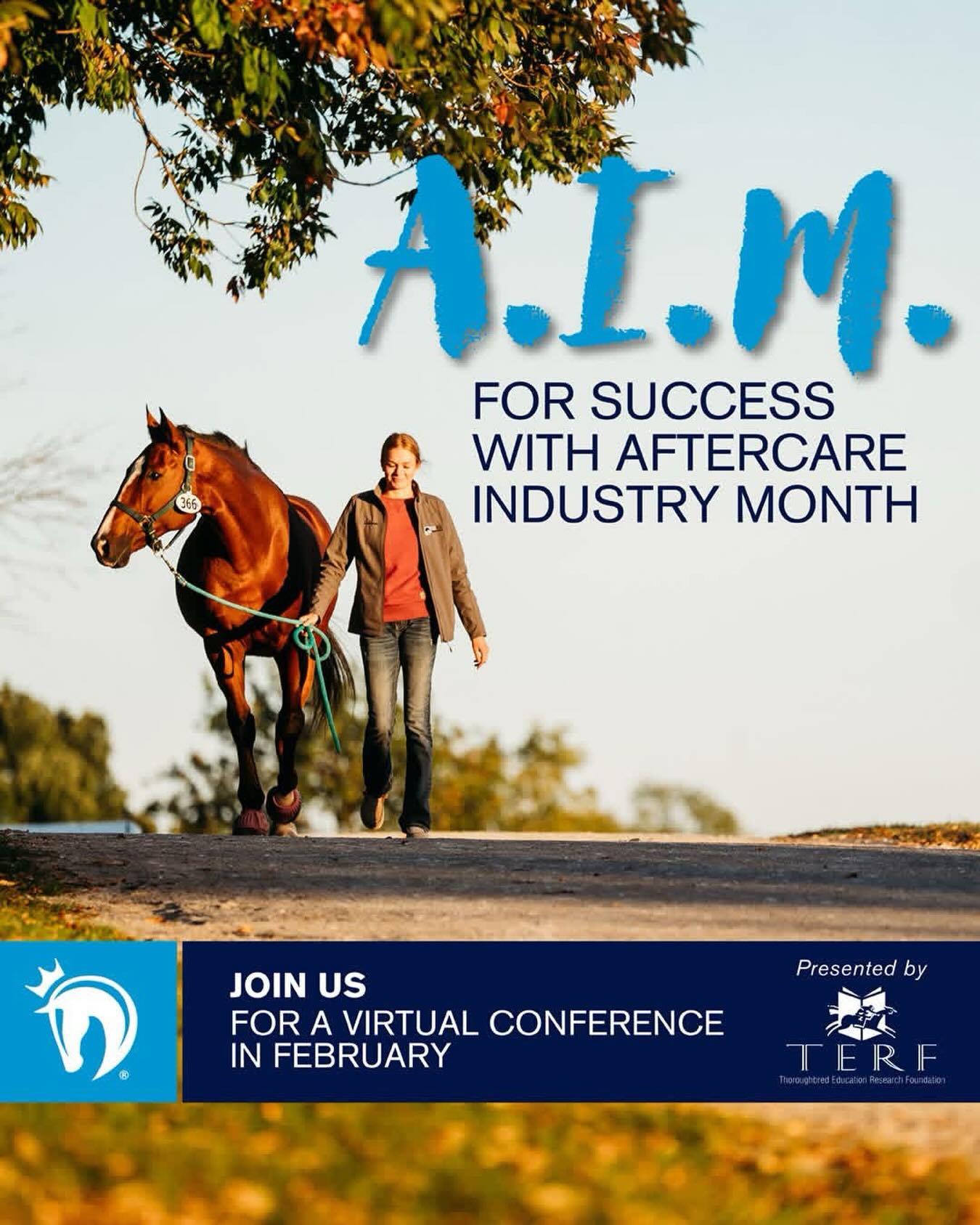 Thrilled and honored to be involved with the @retiredracehorseproject's Aftercare Industry Month!
Join @midatlantichorserescue's Beverly Searle Strauss and me (and the amazing RRP team!) via Zoom on Tuesday, February 3rd at 7PM to discuss how to manage typical (and atypical!) racehorses in their first 30 days off the track.
You can learn more about this and all other sessions, and sign up for any or all of them at https://therrp.org/aftercare-industry-month/.
Thanks to the RRP for putting this on, and to TERF for sponsoring!!!