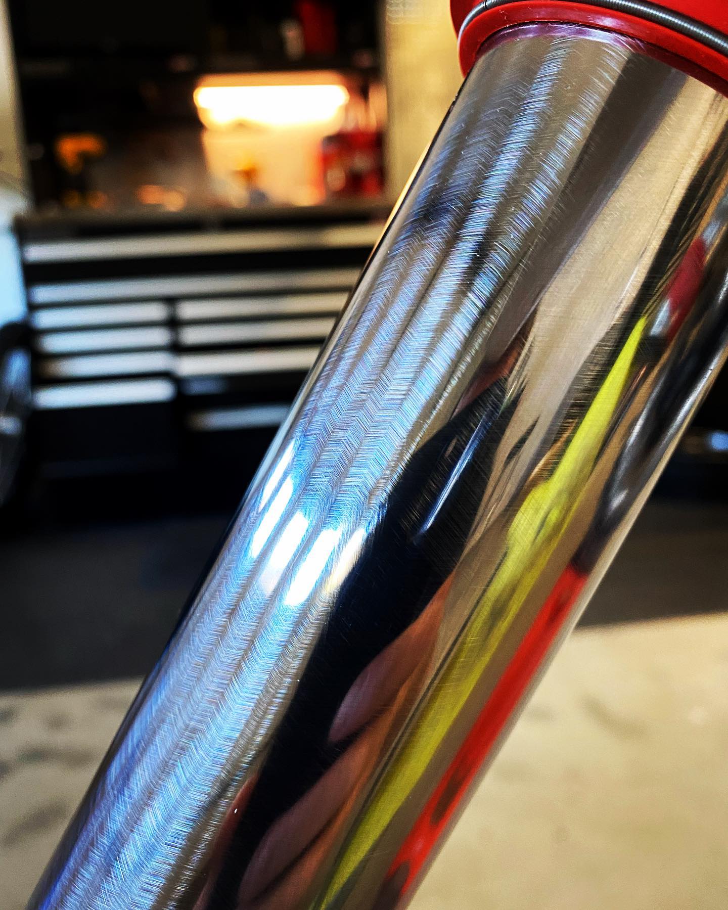 Why not upgrade your suspension during a routine service? #lonepineperformance can get rid of performance-robbing stiction and make your ride plusher than ever! #suspensiontuning #mtbsuspension #motosuspension #snowmobilesuspension
