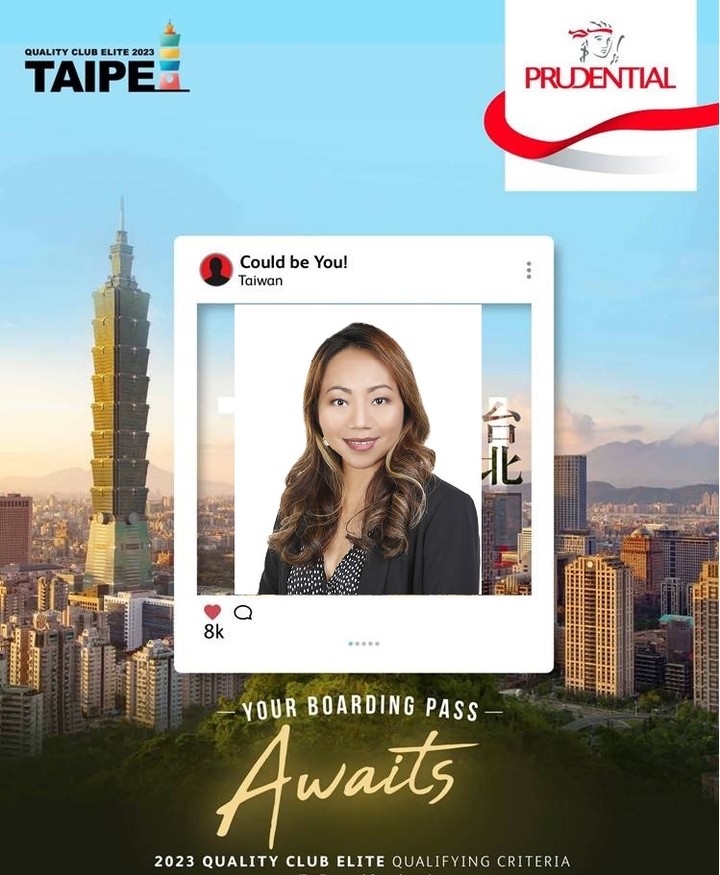 Congratulations to @maywathon in our agency to clear "2023 Quality Club Elite" to Taipei! 🎉😎
She cleared it in 6 months! can't wait to see her full year 2022 achievement, go for it @maywathon !
#dlalifestyle #overachiever #taipei #2023