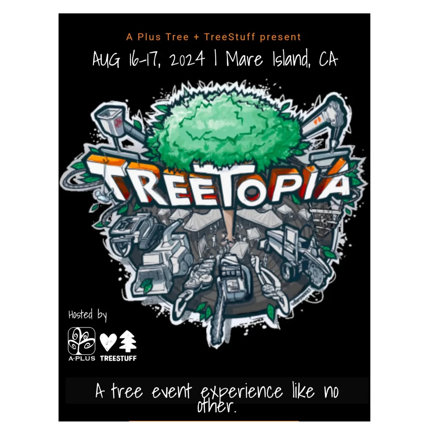 See you guys at #treetopia this weekend! We'll be hanging out with the trailer, come say hi! #stoked 🚴🌳👍 @treestuffdotcom @a.plus.tree