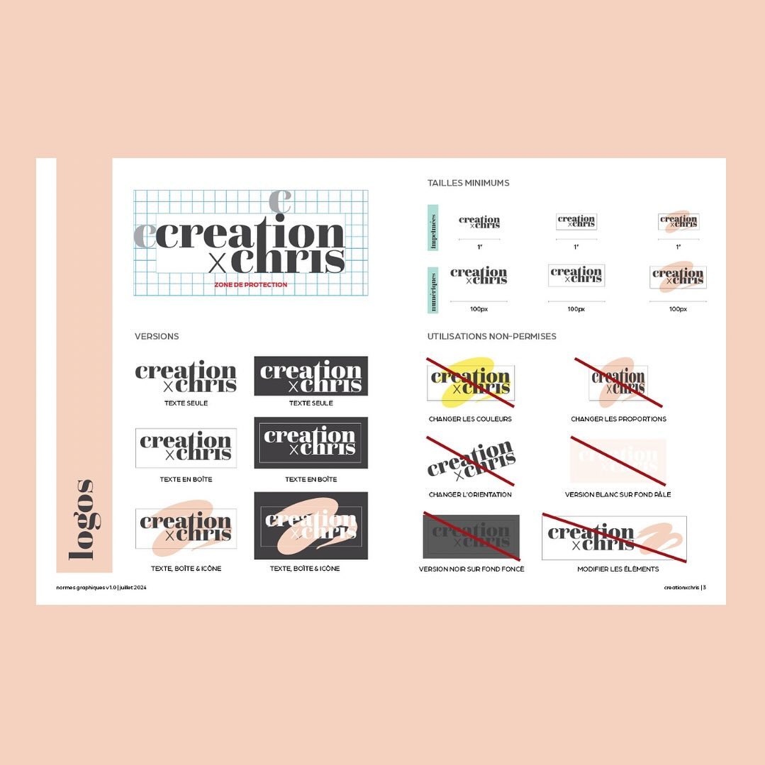 La première étape dans la création de votre identité de marque est la conception d’un logo unique. Ce logo doit représenter l’essence de votre entreprise et être facilement reconnaissable.
Lire la suite sur mon site @creationxchris
—
The first step in creating your branding package is designing a unique logo. This logo should represent the essence of your business and be easily recognizable.
Read more on my website @creationxchris
#branding #brandidentity #graphicdesign #branddesign #branddesigner #creativedirector #creativedirection #marketingtips #marketing #identitedemarque