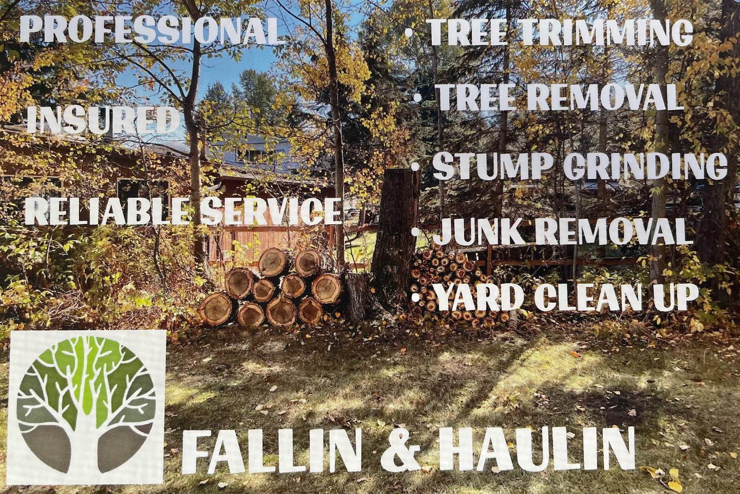 3 reasons to get your tree removal done now!
•Safety: trees can pose a significant hazard when they are dead or dying, particularly during storms or windy weather.
•Health: if a tree is diseased, it can spread the illness to other plants and trees. Early detection and removal can help prevent the spread of disease.
•Aesthetics: if a tree is unsightly or detracts the beauty from your property, removing it can help to improve overall value of your property.
Message me for a free quote!