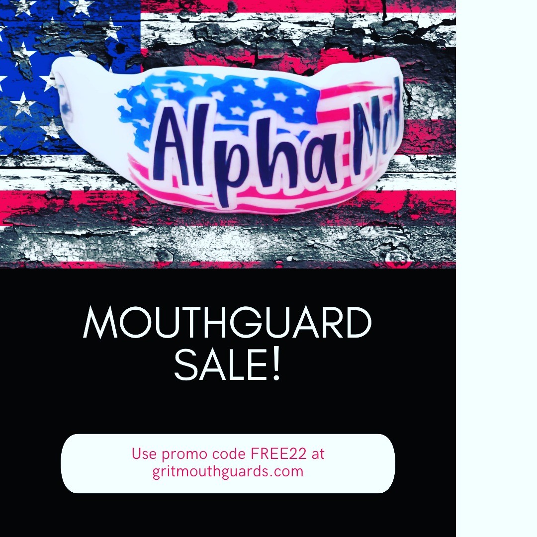 We're celebrating Independence Day with a custom mouthguard sale! Now through the end of July, take 20% off all custom mouthguards. Use promo code "FREE22" at www.gritmouthguards.com.
#IndependenceDay #fourthofjuly #mouthguards #custommouthguards #sportsmouthguards #sale #promocode #coupons #gritmouthguards