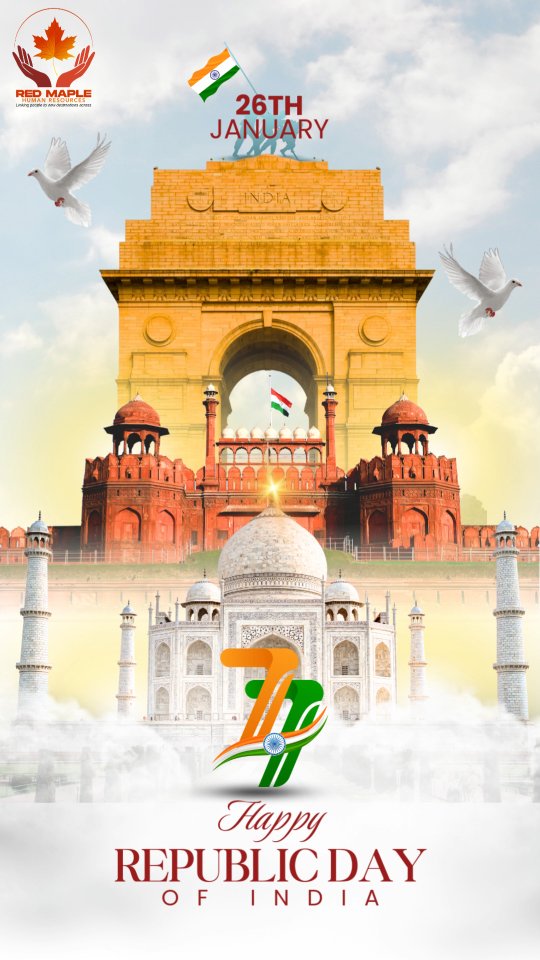 🇮🇳✨ *Happy Republic Day 2026!* ✨🇮🇳
Celebrating the 77th Republic Day of India with pride and honor.
Let us remember the values of unity, freedom, and democracy that make our nation strong.
Wishing everyone peace, progress, and prosperity. 🌟
🇮🇳 Jai Hind! 🇮🇳
#happyrepublicday 🇮🇳 #republicday2026 🎉 #77threpublicday ✨ #proudindian ❤️ #unityindiversity 🌏