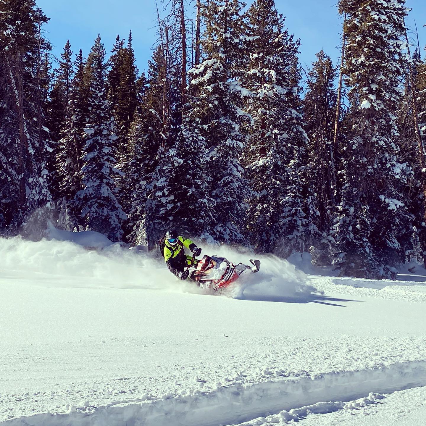 The snow is falling and days like this aren’t far away. Your snowmobile suspension needs service to perform at its best and @lonepineperformance is here to get your machine ready. Give us a call today to get on the schedule! #firstsnow #snowmobile #suspension
