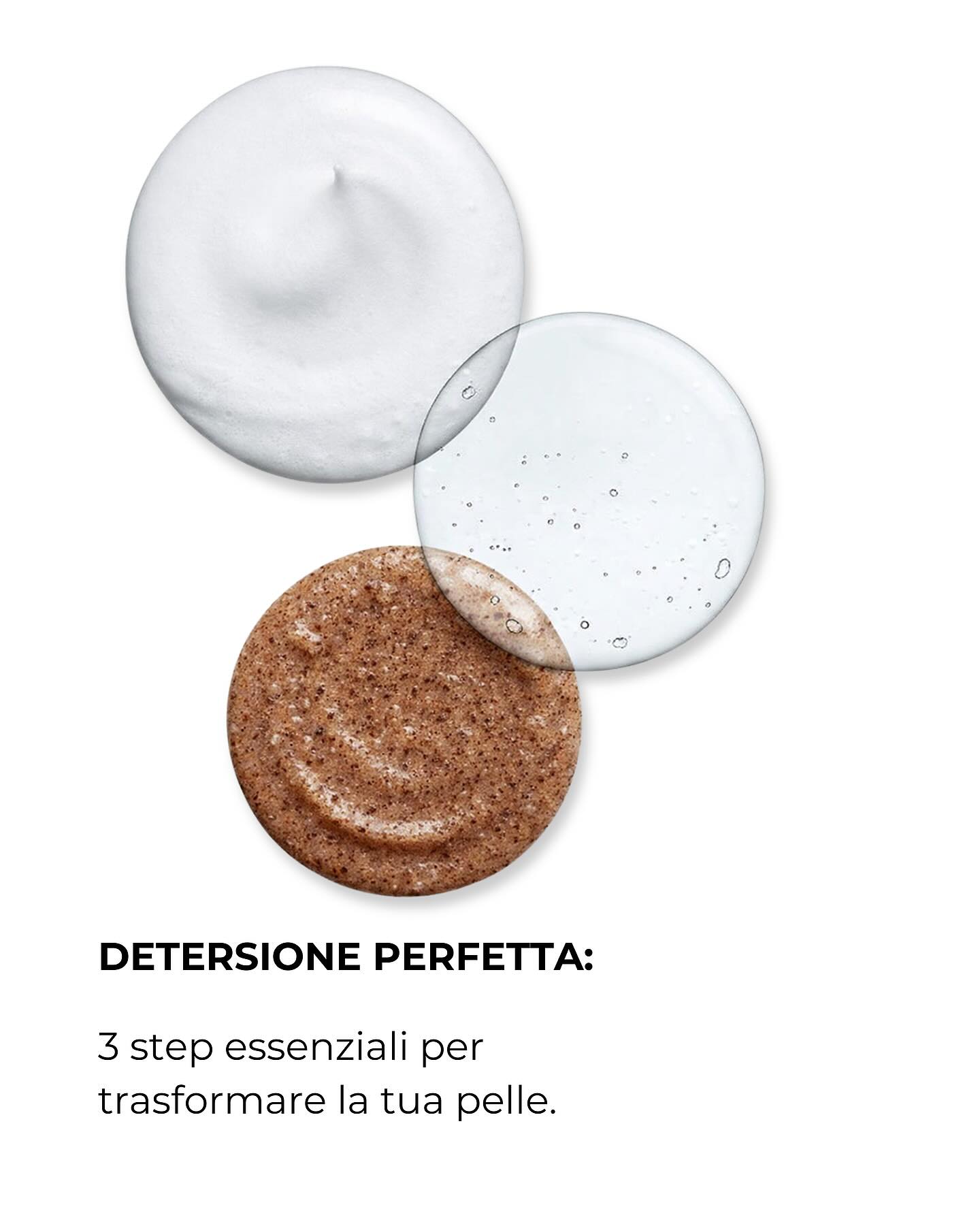 ✨ Detersione perfetta in 3 step = pelle trasformata ✨
Swipe 👉 e scopri la routine daily che fa davvero la differenza 👇
💭 Non è solo pulizia. È un rituale.
🫧 Silky Mousse Cleanser
Deterge delicatamente, rimuove impurità e make-up senza seccare.
💧 Rebalancing Essence Toner
Riequilibra, idrata e prepara la pelle ai trattamenti successivi.
✨ Daily Radiance Scrub
Esfolia con dolcezza, affina la grana e riaccende la luminosità naturale.
👉 Il risultato?
Pelle fresca, uniforme, luminosa.
Ogni. Singolo. Giorno.
#skincareroutine #detersioneviso #glowingskin #pelleluminosa #beautyritual #skincareitalia