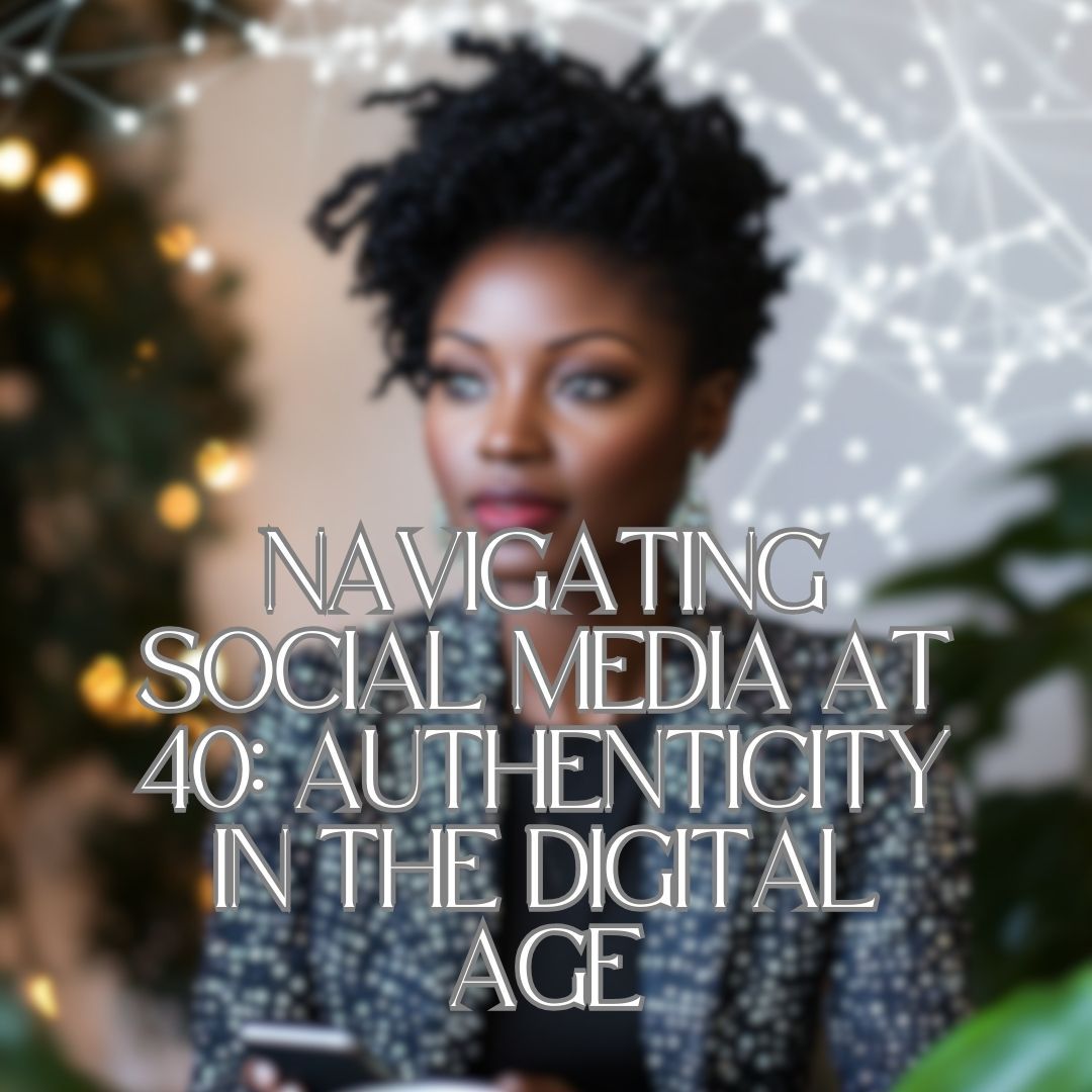 Let’s talk about finding authenticity in social media at 40! It's about sharing real moments and connecting deeply. Join the conversation! Link in Bio #Authenticity #SocialMediaAt40 #Mompreneur