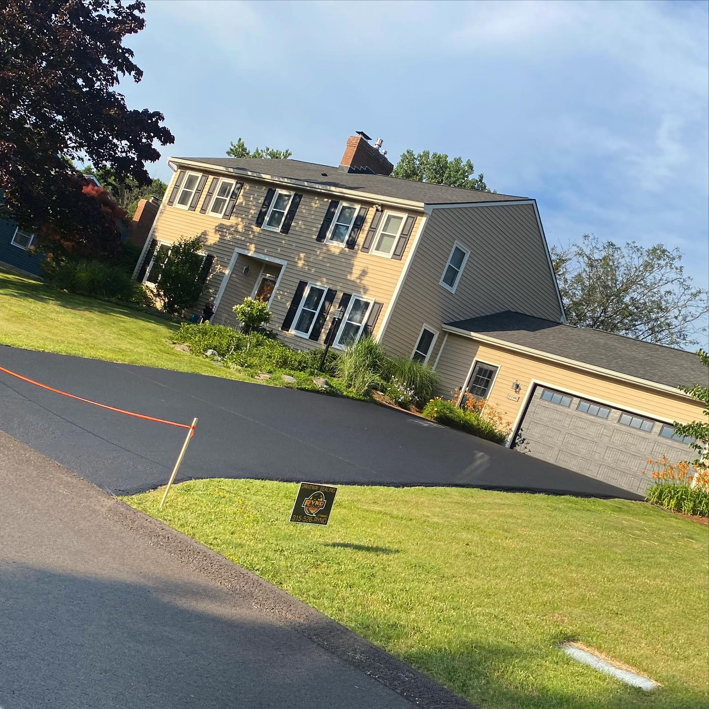 Seal coating your driveway doesn’t just make your property look great, it protects your driveway from the elements. 🦏 Check out www.RynoCoat.com and request a free no obligation quote.