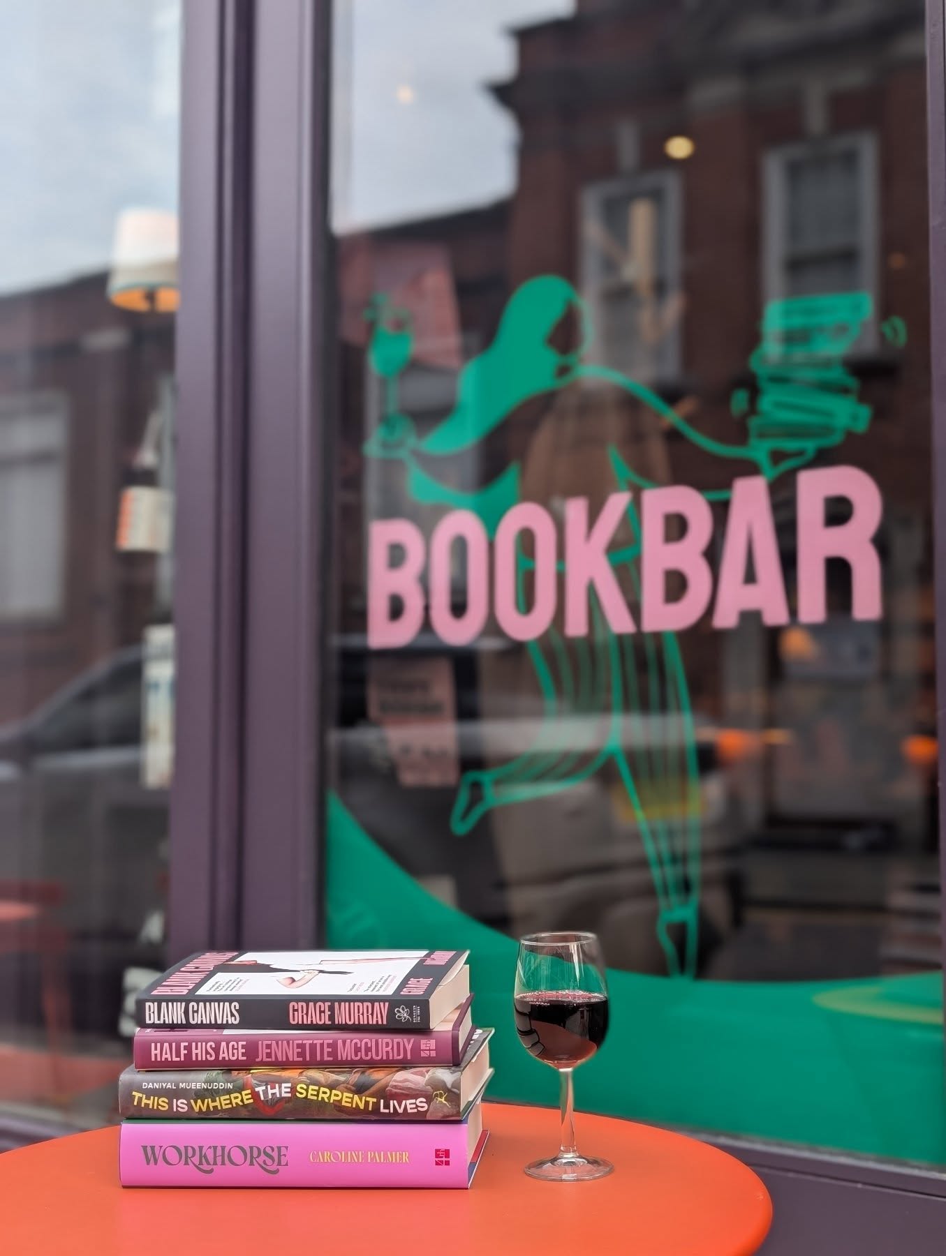 Your weekend reading, paired perfectly with a glass of red, or a delicious hot choc for those still on dry Jan (well done!).
Tomorrow, our January reading list will be hitting your inboxes, so make sure to subscribe to our emails to get our regular recs and news.
Come by our cosy bookshops and enjoy a glass of wine or coffee while you receive bespoke book recommendations from our passionate and knowledgeable team. We're open until 9pm this evening and Saturday and 6pm Sunday for 📚🍷☕
Some of our current faves?
Workhorse by Caroline Palmer, a Devil Wears Prada-esque novel set in the world of glossy magazines in New York that's become a team favourite.
This is Where The Serpent Lives by Daniel Mueenuddin, an epic story set across 6 decades in Pakistan, in a novel that is already prize tipped.
Blank Canvas by Grace Murray, a page-turning novel about a student who pretends to the peers at her arts college that her father has died over the summer. As she becomes closer to her classmates, she gets tangled deeper into the lie.
And of course the much anticipated debut novel by Jennette McCurdy, Half His Age - and we have SIGNED COPIES!
All these are in stock in our shops and on our website.