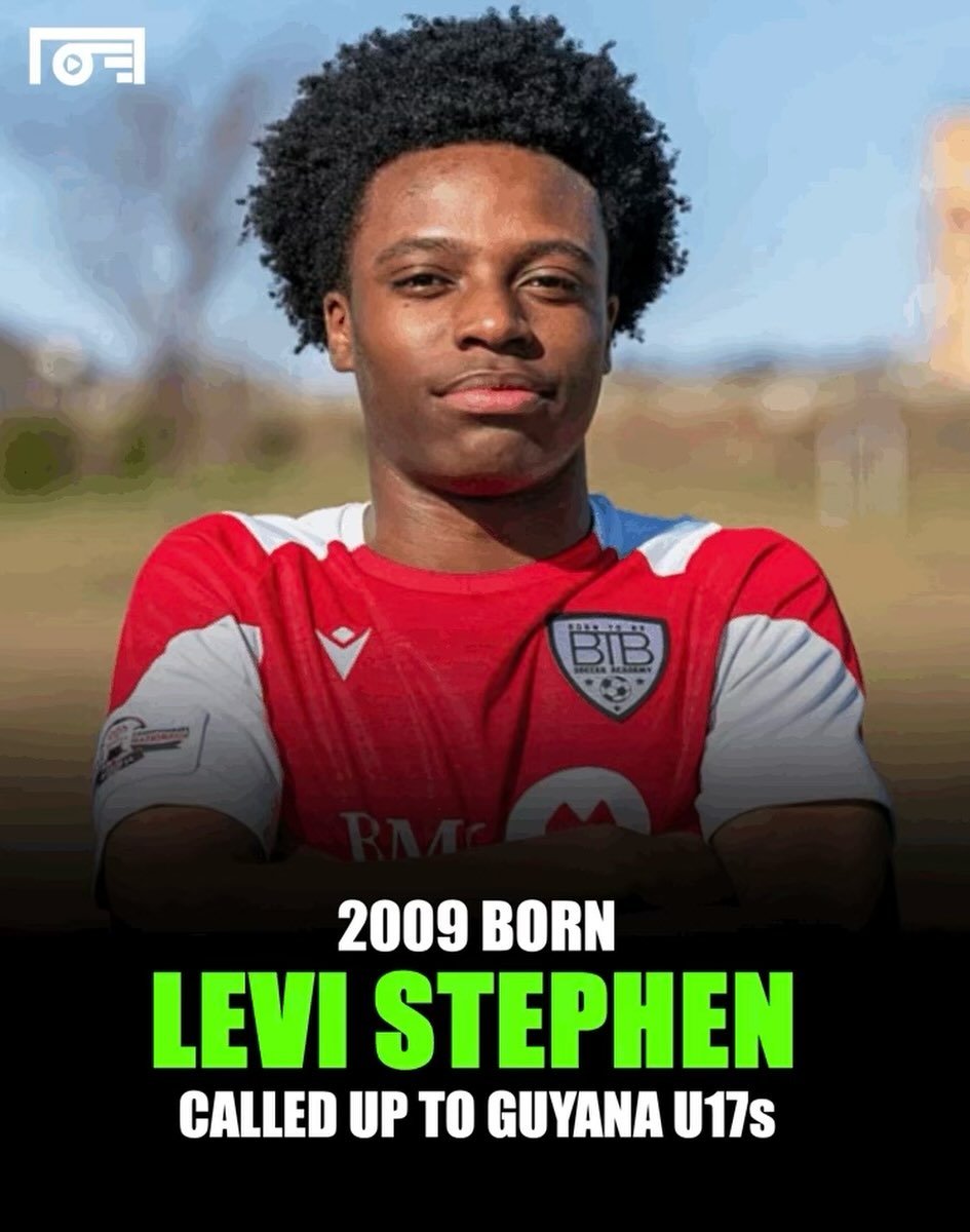 BTB Prospect Levi Stephen has been called up for Guyana U17 National Team