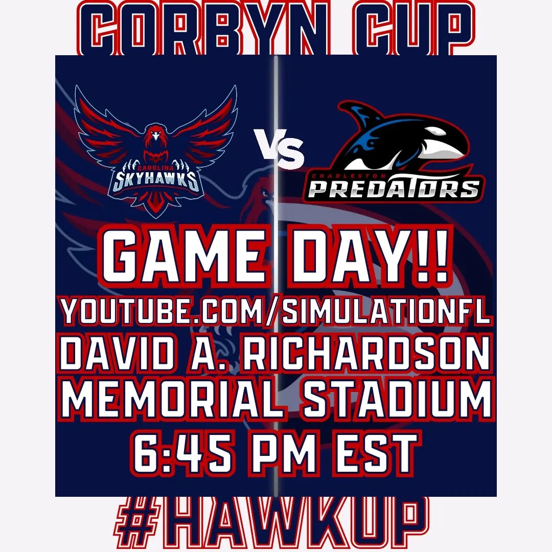 It's #GameDay for the #SkyGang and it's Corbyn Cup Time!!!! We'll be facing off against the @sflchspredators at home in #Raleigh this time. We gotta win if we want our playoff hopes to stay alive. So come watch with us as we #HawkUp because #WeWantTheSmoke