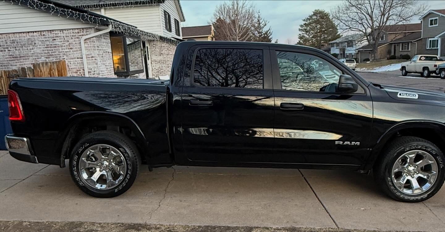 Today was a very surreal day. For almost 10 years I have had a co-signer on the vehicles I have had. I have worked very hard to be able to say I was able to trade in my old truck with 230K miles & I was approved & bought a 2026 brand new truck today.