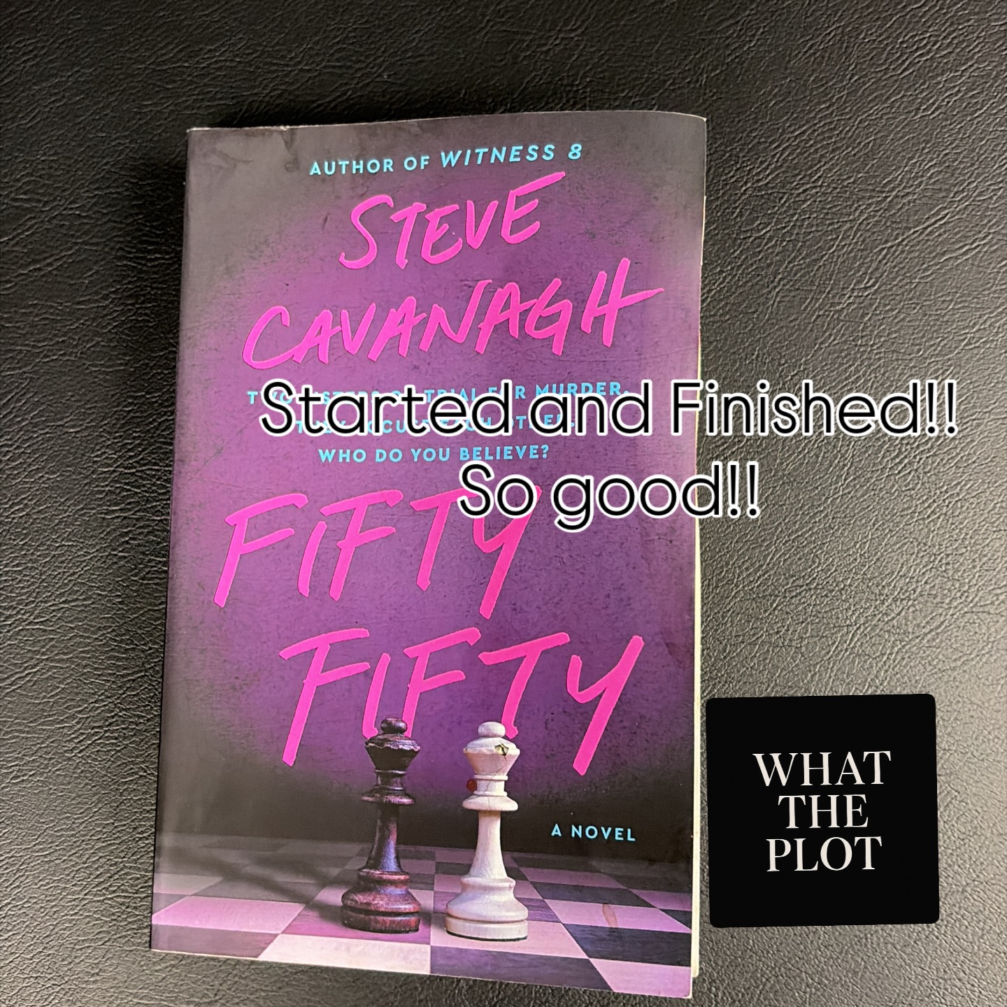 I finished Fifty Fifty by Steve Cavanagh in 2 days and I am NOT OK 😮🔥
If this book wrecked me, imagine what made my 2026 Book Club Picks list.
🔗 Hit the link in my bio to see the full lineup & start your TBR early. #bookstagram #tbr #stevecavanagh #thrillers