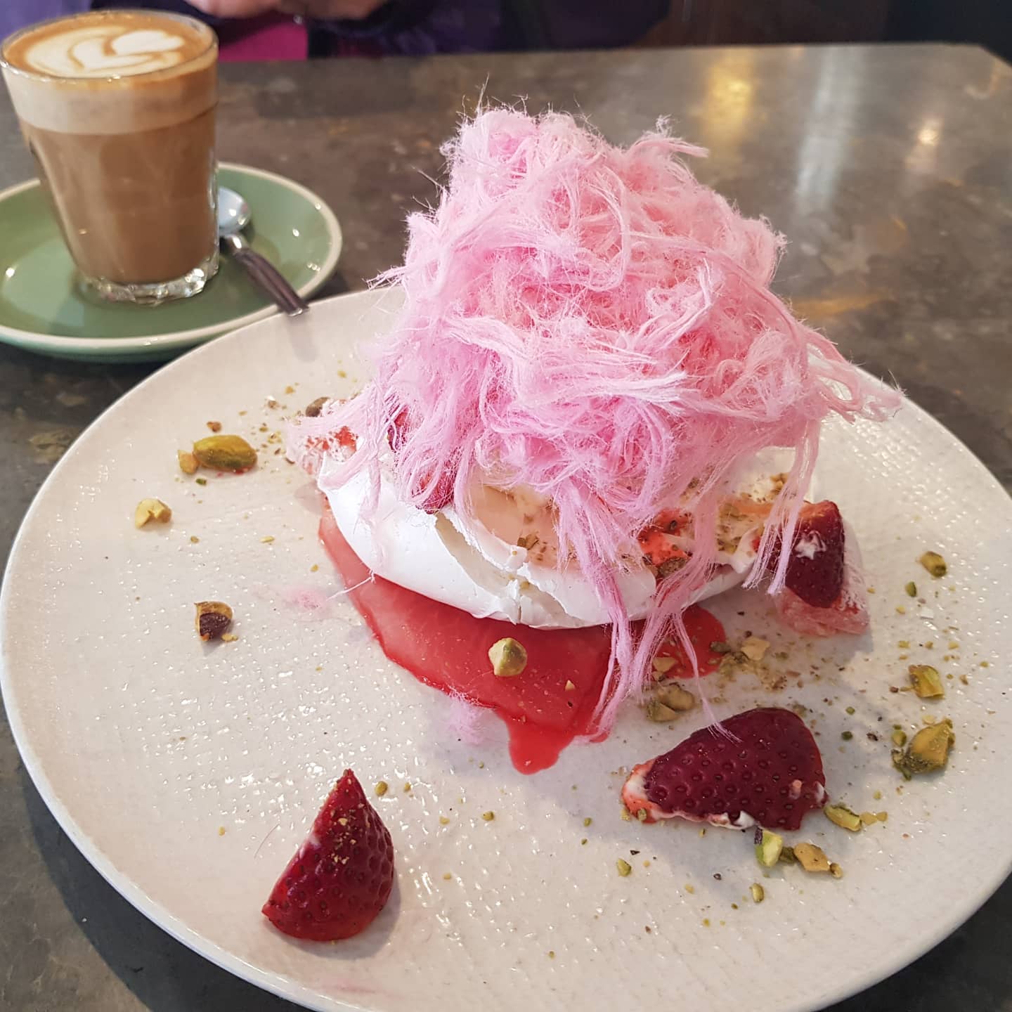 We normally post on stationery pics but at times we also like to share some great food, places to our followers as well...
P.s. This picture was taken a while back not during lock down...
This pavlova is absolutely devine 😍...very different take to any pavlova we had...
*Turkish delights smashed pavlova* with pink fairy floss, watermelon, pistachios ...very refreshing indeed...a well balance dessert @wildpearcafe
#pavlova #turkishfood #turkishdelights #lebanesefood #lebanesebreakfast #middleeasternfood #middleeasterndessert #dural #duralcafe #watermelon🍉 #dessert #dessertsofinstagram #fairyfloss #sydneydesserts #sydneydessertco #favouritedessert #stationerydesign #stationeryaddict #stationeryshop #stationerylover #pavlovacake #pavlovas #sydneycafe #sydneycafes #dessertlover #calligraphylettering #calligraphyart