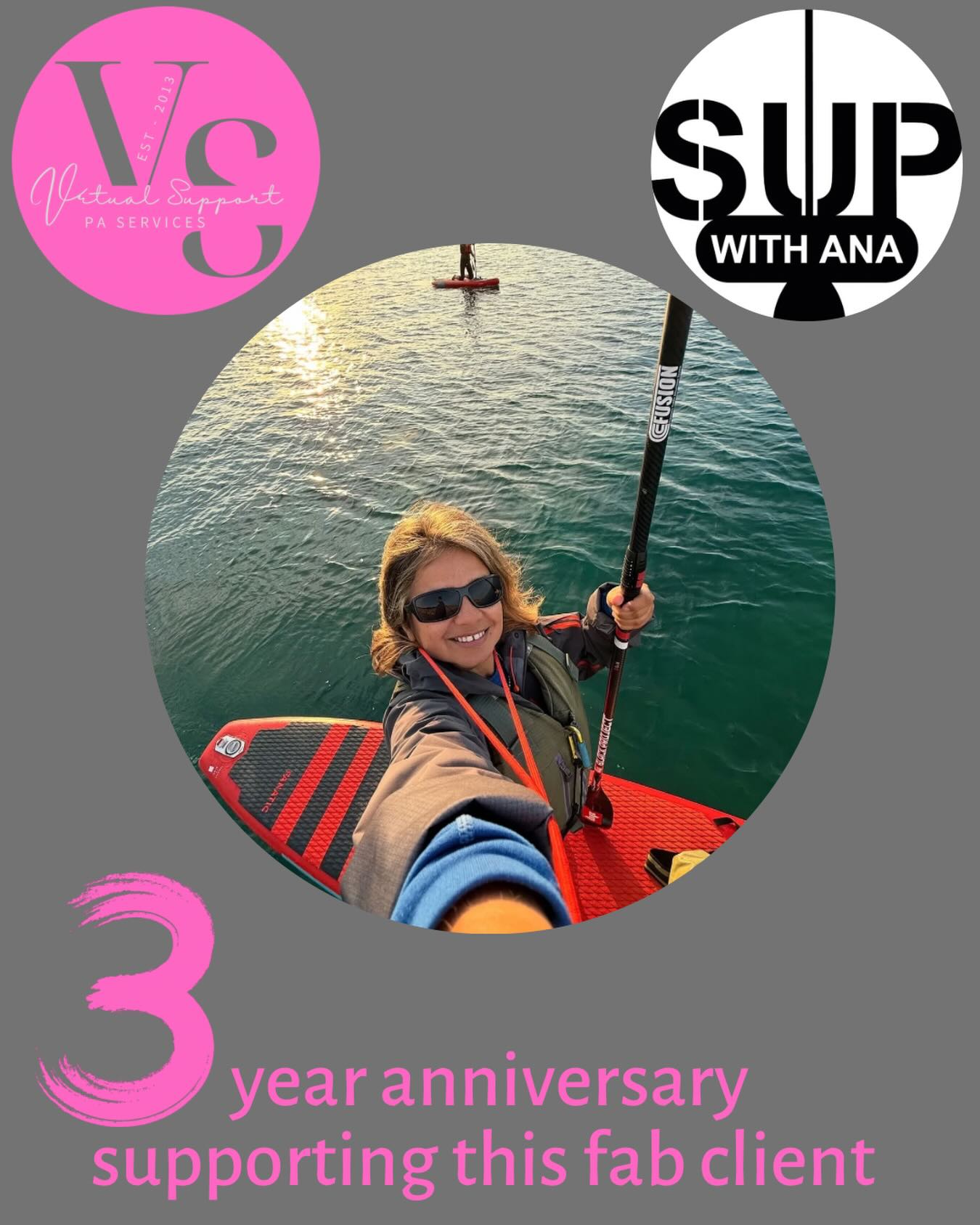 This year marks my third year supporting the lovely Ana from
@standup_paddleboard_with_ana 🌊
Over the years I’ve supported Ana with regular newsletters, website updates, and all the ad hoc admin that comes with running a growing business, so she can stay focused on what she does best, out on the water.
I love working long-term with clients and becoming a trusted part of their business behind the scenes. Watching Ana’s paddleboarding business continue to grow has been such a joy, and I’m so grateful to be part of the journey.
Here’s to another great year of collaboration.
#ClientLove #VirtualAssistantLife #LongTermClients #SmallBusinessSupport #PaddleboardingBusiness