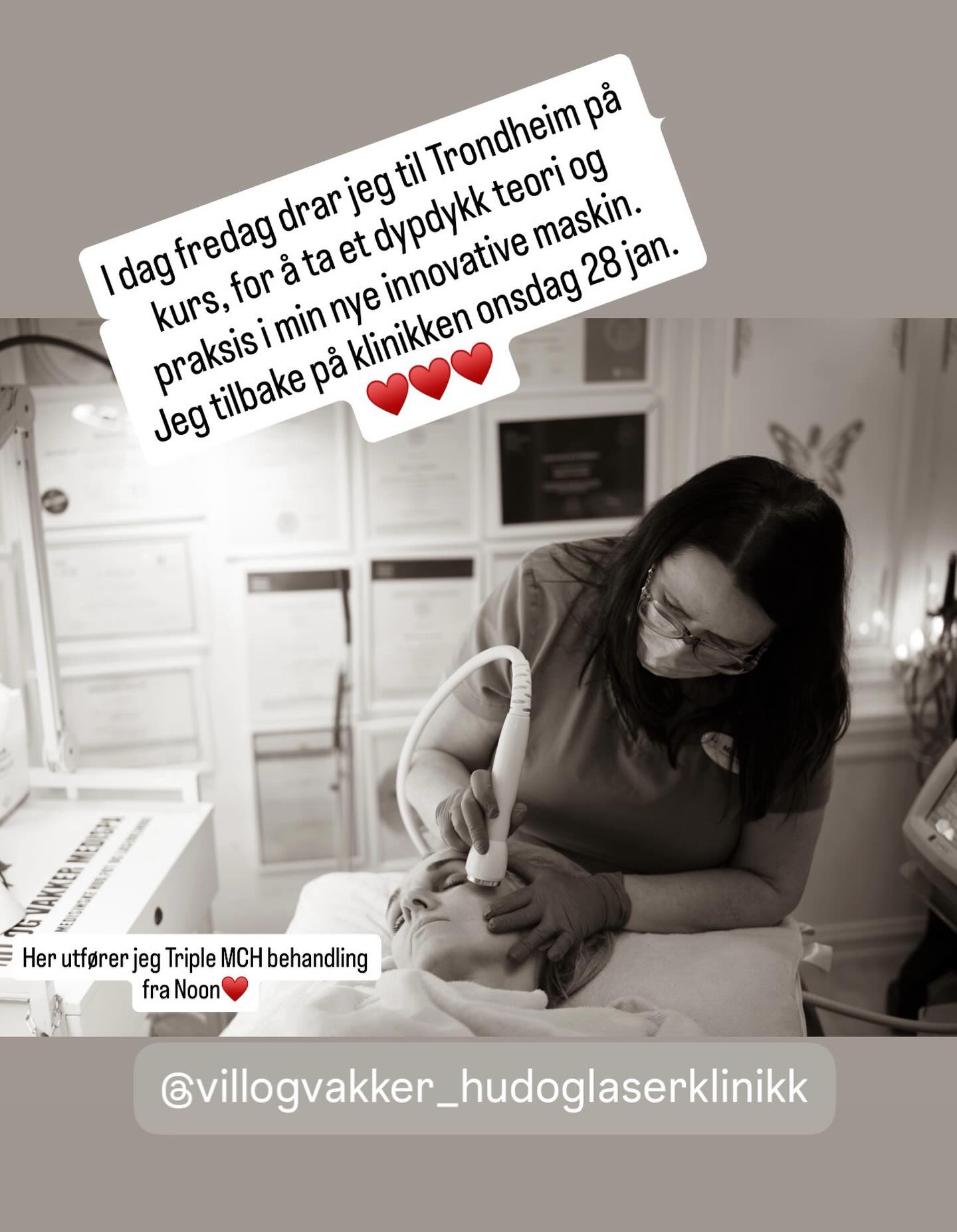 Snart røper jeg klinikkens store NYHET, kurs først ♥️ Triple MCH er en super behandling for tørr og dehydrert vinterhud🤩 #volannonse #sortland #villogvakker_hudoglaserklinikk #villogvakkersortlandmedisinkhudklinikk #kunnskap