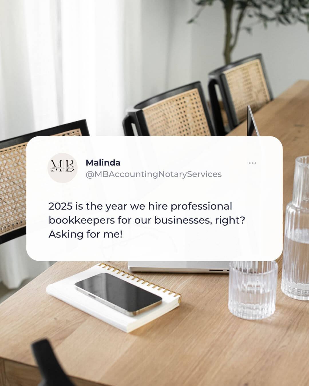 Remember last January when you promised yourself you would start fresh and stay on top of your bookkeeping...
How are your books looking now? 📚
If you weren't able to keep last year's New Year's Resolution, it's time for a change!
It's NEVER been easier to hire me as your bookkeeper, all you have to do is click the link in my bio to book a call. 📲
#VirtualBookkeeping #RemoteBookkeeper #BookkeepingPro #Bookkeeper #BookkeepingTips #Accounting #Bookkeeping #CloudBookkeeping #BusinessOwner #EntrepreneurLife #Entrepreneurship #SmallBiz #TaxTips
#SmallBusinessBookkeeper #JohnsonCitybookkeeper #JohnsonCityaccountant #Tennesseebookkeeper #TNaccountant #MBAccountingNotaryServices