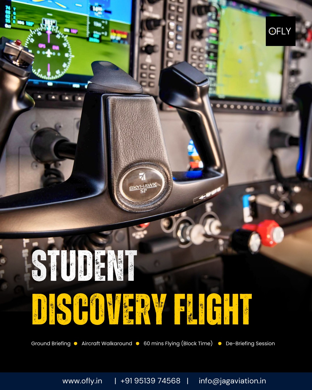 Your first flight isn’t about becoming a pilot.
It’s about discovering what’s possible, above and within. ✈️
The OFLY Student Discovery Flight is where curiosity meets the sky.
www.ofly.in
#StudentDiscoveryFlight #ofly #futureaviators #aviationdreams #firstflight #exploretheskies #aviationlife #studentswhofly #aviationeducation #discoveryflight