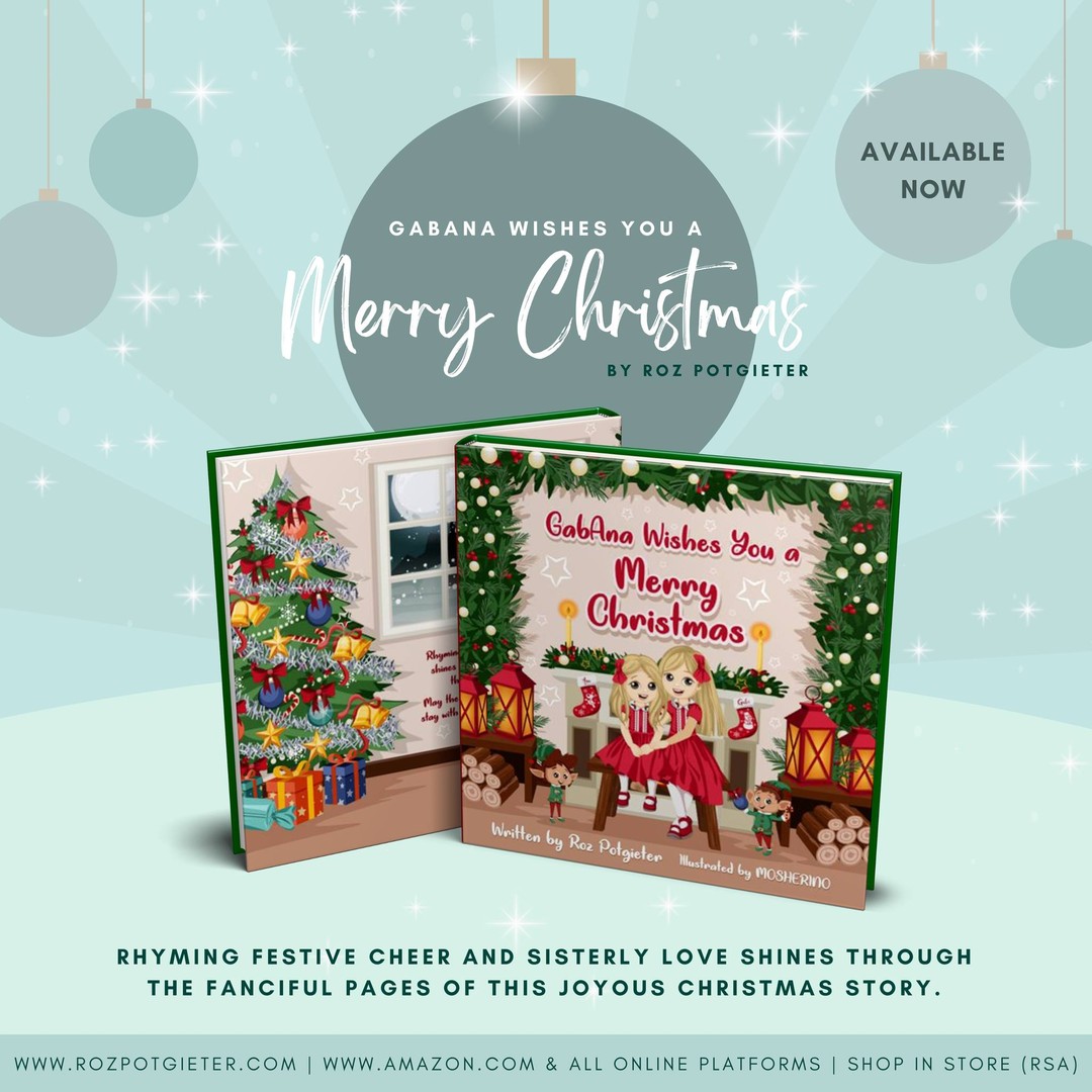 Go on an adventure with Gabi and Ana as they take you on a rhyming journey with colourful illustrations through all the things that make Christmas special.
Get your copy of "๐๐ฎ๐ฏ๐๐ป๐ฎ ๐๐ถ๐๐ต๐ฒ๐ ๐๐ผ๐ ๐ฎ ๐ ๐ฒ๐ฟ๐ฟ๐ ๐๐ต๐ฟ๐ถ๐๐๐บ๐ฎ๐!" - available in store & online
www.rozpotgieter.com | www.amazon.com | & all online platforms
#rozpotgieter #GabAna #childrensbooks #author #Christmas #authorsofinstagram #aussieauthor #booklover #bookworm #readersofinstagram #instadaily