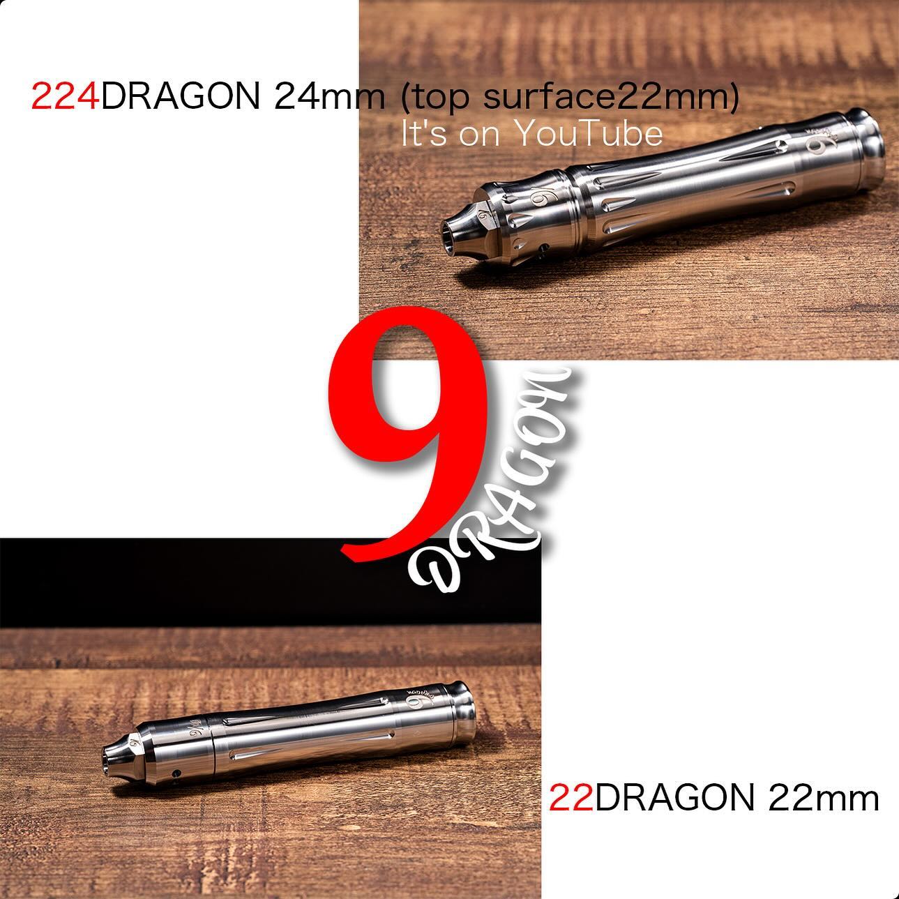 🤔【補足】
22DRAGONと224DRAGONの違い
22と224部分だけの違いなので
分かりづらいのではないかと思い
【別々の商品になります】というお知らせです。
~~~~~~~~~~~~~~~~~~~~~~~
International Shipping
Check with the link
~~~~~~~~~~~~~~~~~~~~~~~
#9onelab #mechanicalmod #mechmod #vapecommunity #instavape #ejuice #eliquid #highendmods #handcheck #メカニカルモッド