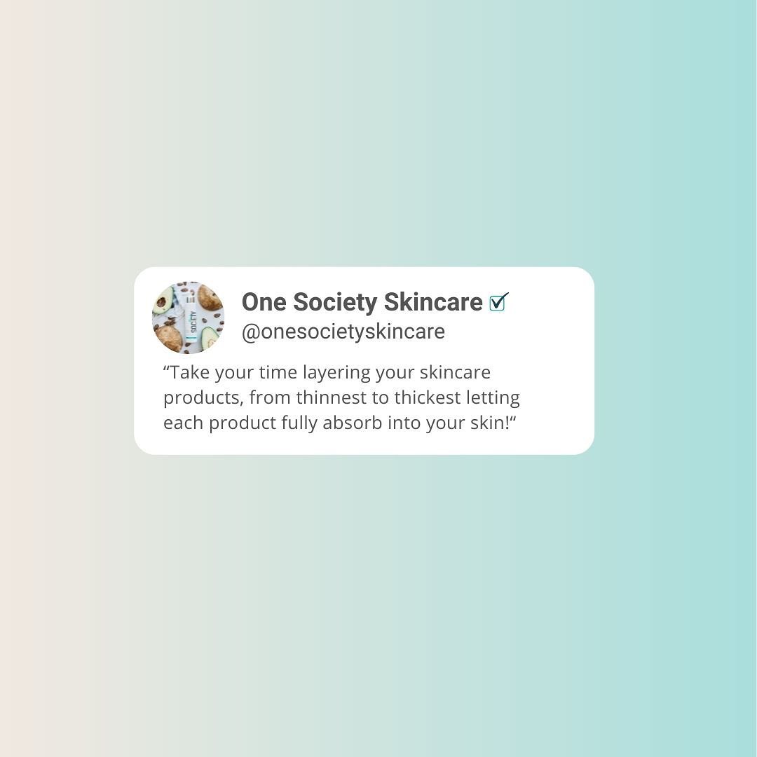 Layering your skincare products from thinnest to thickest is key ✨
#skincaretip #layering #producttip #knowledge #estheticianlife #esthiebestie #tips #skincare #healthcare #foryou #tipsforyou
