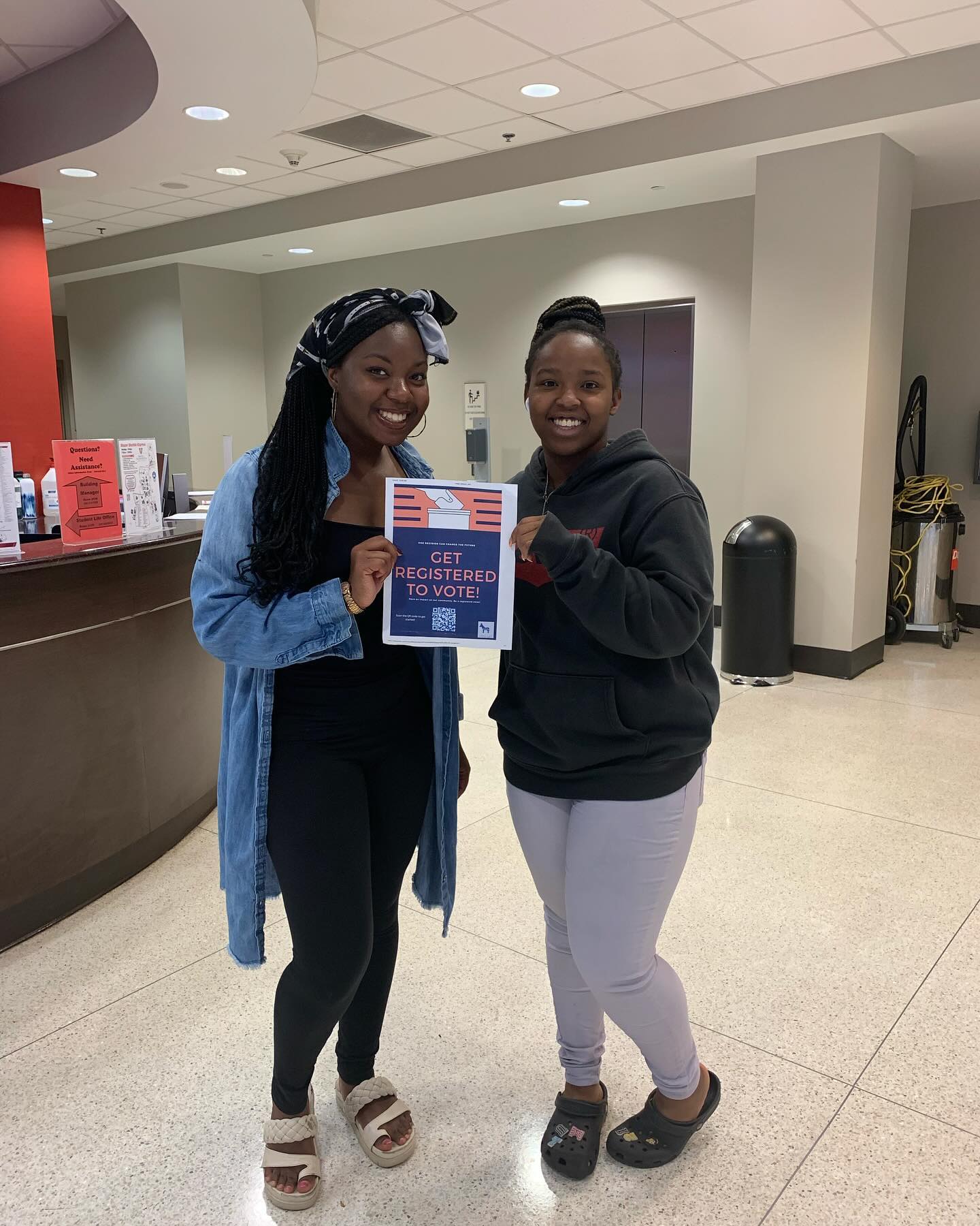 We are so proud of @vsu_swap !!!! They are working hard impacting positive change in their community!!! They want to thank everyone who came out to help them register their student body to vote! They registered a total of 30 students!!! 🙌🔥🗳️ #VSUSWAP #socialchangearchitects #VSU