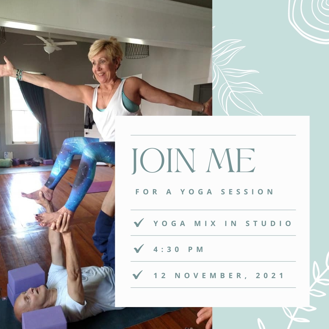 Join me this Friday for Yoga Mix In Studio at 4:30 PM! Can't wait to see you on the mat!
Don't forget about our Chanting Sessions beginning November 20th! We will learn the words, translations, and purposes of these beautiful mantras.
#NewberryYoga #gentleyoga #yinyoga #yangyoga #RestorativeYoga #meditation #Mindfulness