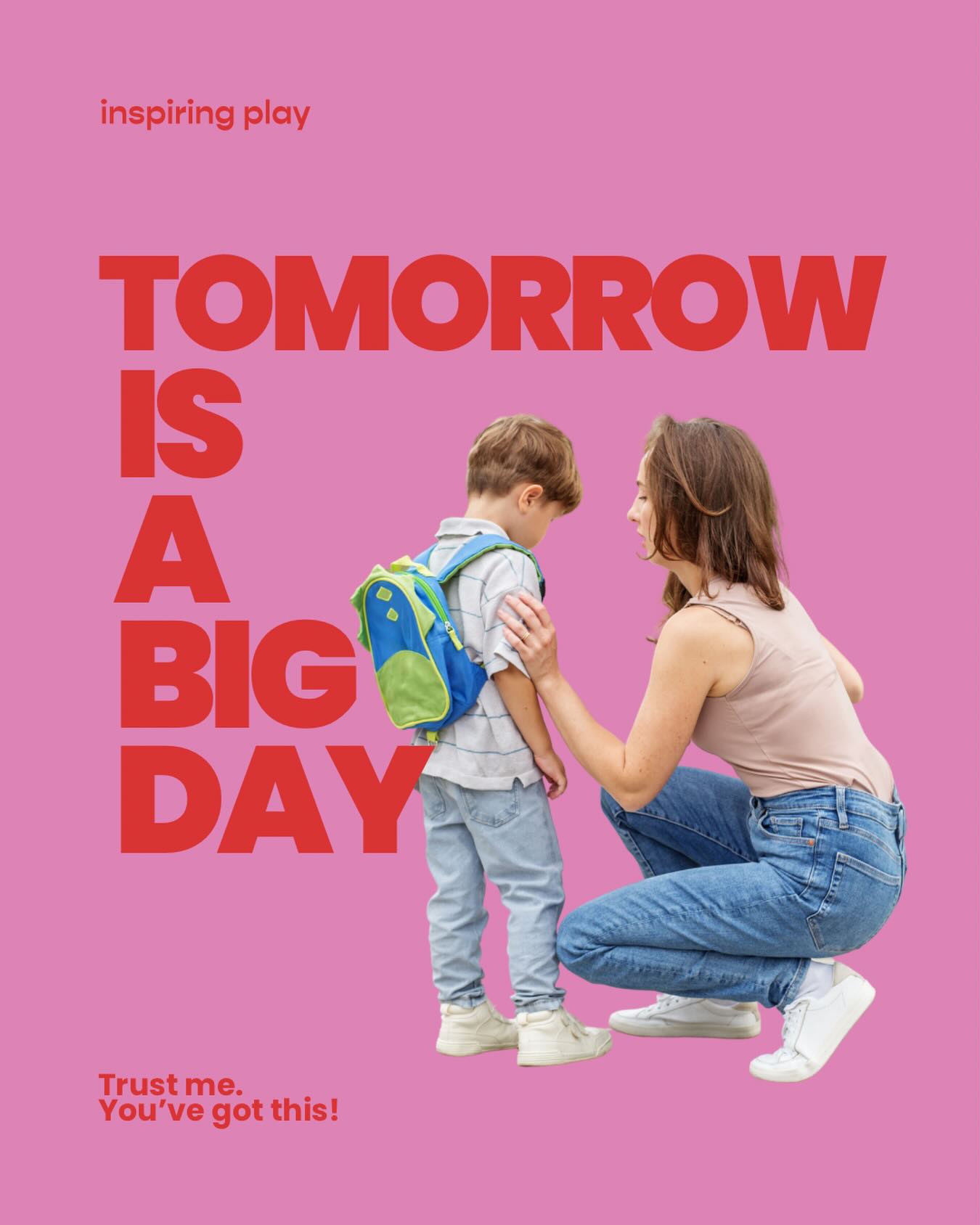 Tomorrow’s a big day. And not just for your child.
The first day of school can stir up excitement, nerves, tears, pride… sometimes all before 9am.
Please know, your child doesn’t need you to make the feelings go away.
They need you to tune in and connect.
Here are a few ways to support your child tomorrow:
🩷 Notice the feeling before the behaviour
Clingy, quiet, wiggly, teary, angry? These are often signals, not problems.
Pause and wonder: “What might my child be feeling right now?”
🩷 Name it to tame it
Simple, calm language helps nervous systems settle:
“It looks like you’re feeling a bit worried about the new classroom.”
When children feel understood, their feelings soften.
🩷 Validate without fixing
You don’t need to rush to reassurance or problem-solve (like most of us parents want to naturally do. Try to fight the urge).
Instead try:
“That makes sense. New things can feel hard.”
Validation helps build emotional safety and resilience.
🩷 Hold your confidence for them
Children borrow our groundedness. Even if you feel emotional inside, offering steady belief like,
“I know you can handle this, and I’ll be here after”
gives them a powerful inner message: I can do this.
🩷 Reconnect after school
Later, make space for feelings, the big or the small. Connection comes before questions, advice, or lessons.
Tomorrow isn’t about a perfect drop-off.
It’s about connection, emotional safety, and being their safe base as they step into something new.
If you’d like more support in building your child’s emotional skills using evidence-based approaches like Tuning in to Kids® and child-centred play, I’d love to support you.
Link in bio to learn more or book a session.
You’ve got this. And so do they. I believe in you! 🩷
Em x