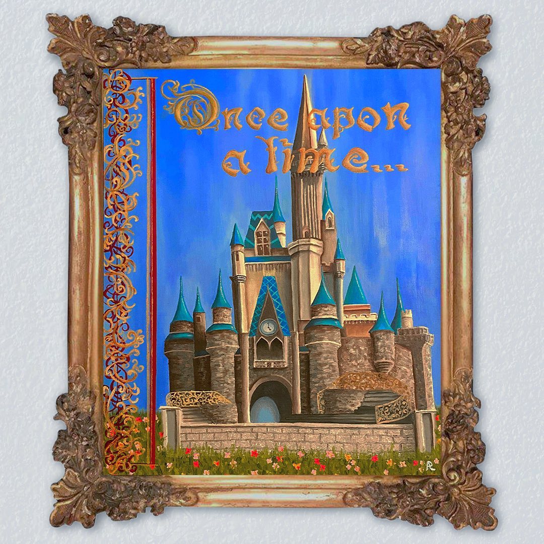 Over ten years later and she’s still a beaut! Crazy to think I painted this as my Senior project in high school.
.
.
.
#disney #disneyworld #disneycastle #cinderellacastle #2012 #disneyworldcastle #painting #oilpainting #oilpaintings #artist #art #paintingart #throwbackthursday #throwback