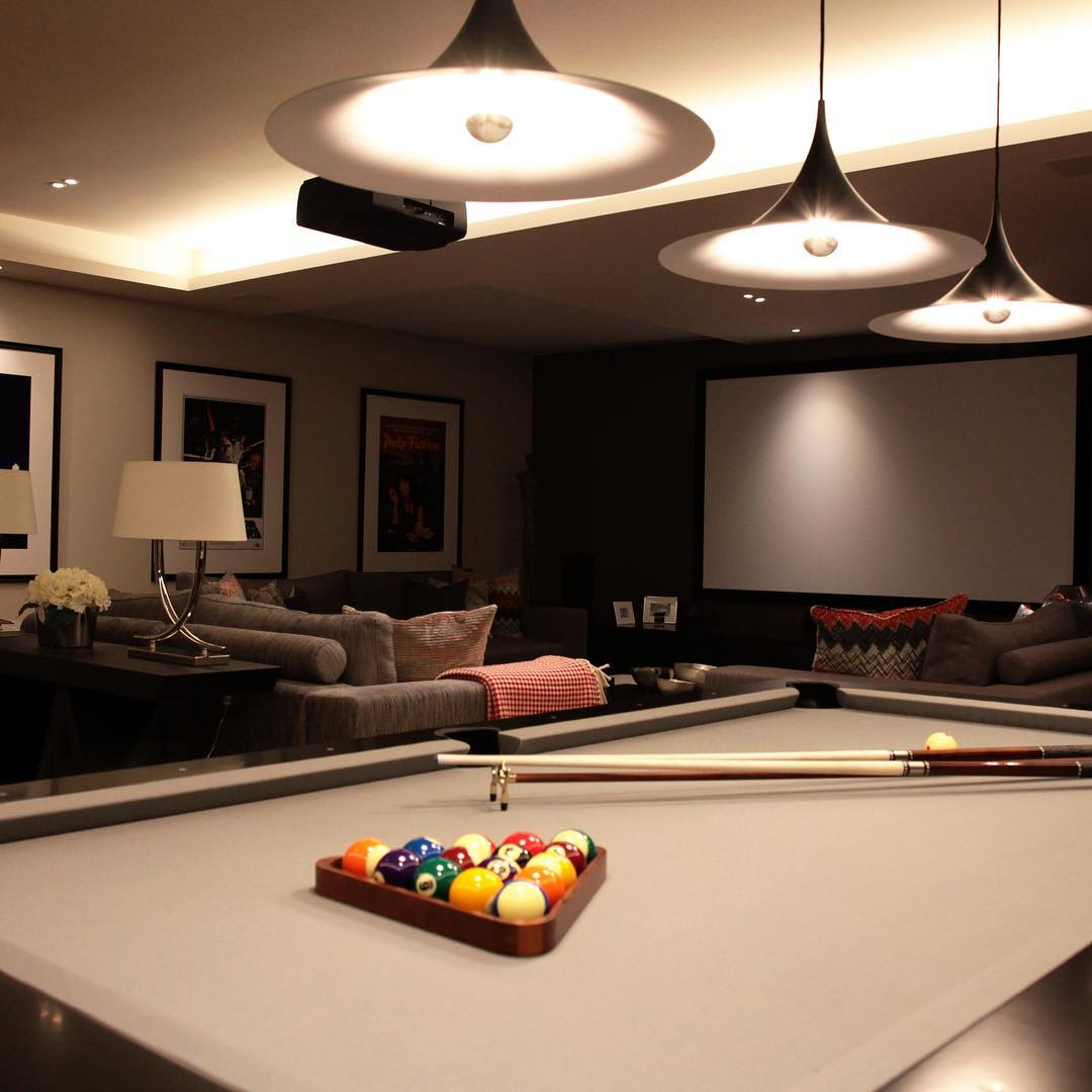 Home cinema installation. System design, supply and install by Sonic Vision. #projector #homecinema #interiordesign