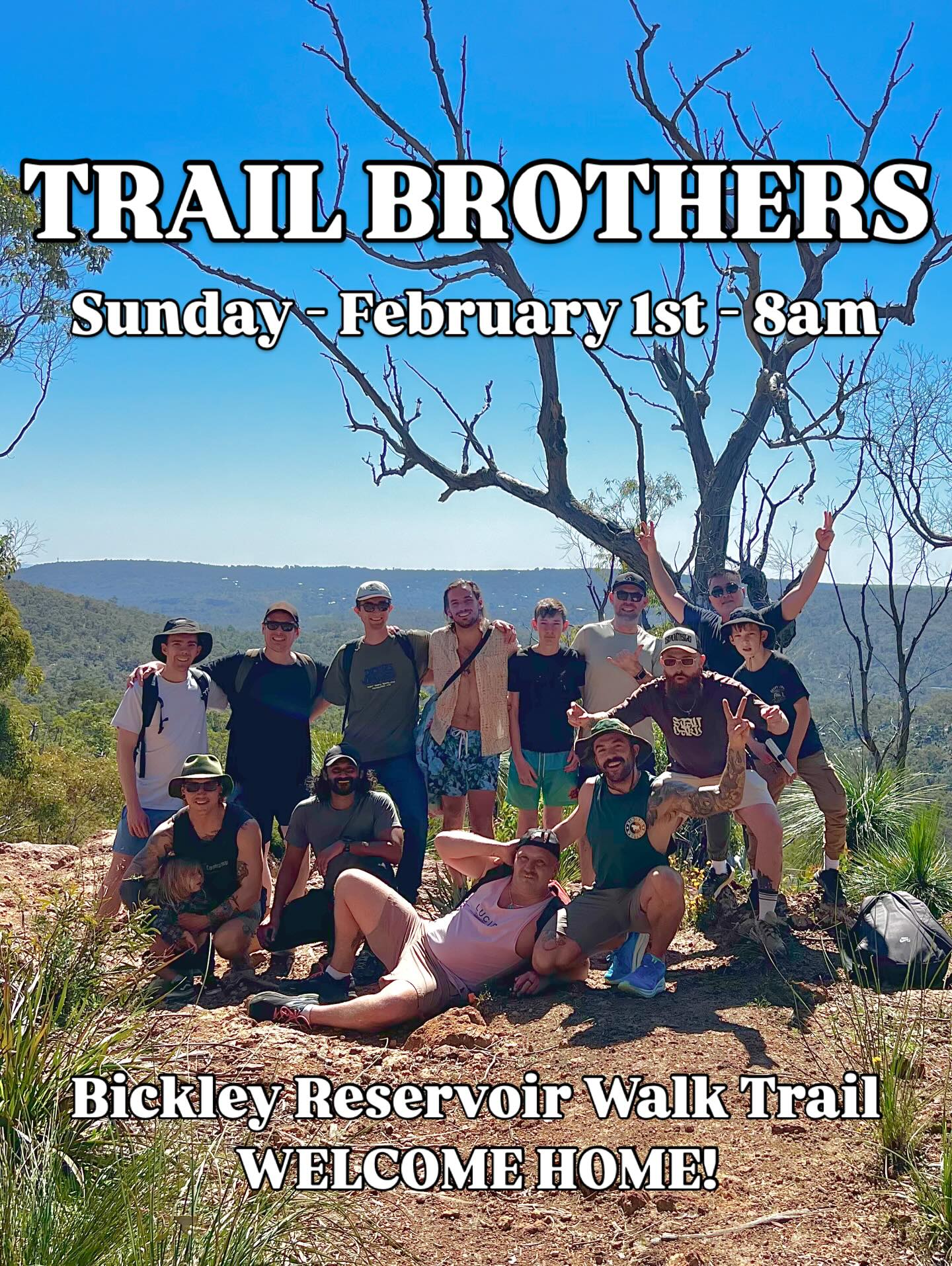 SUNDAY FEB 1ST!!
Bickley Reservoir Walk Trail,
Meeting location Bickley outdoor recreation camp.
8am - SHARP 🫡
Keeping it casual this hike, just an open space for men to connect and push forward to their most authentic self.
No Ego ❌
Integrity before everything else ✅
Laughter is the best medicine ✅
See you soon brothers 🙏