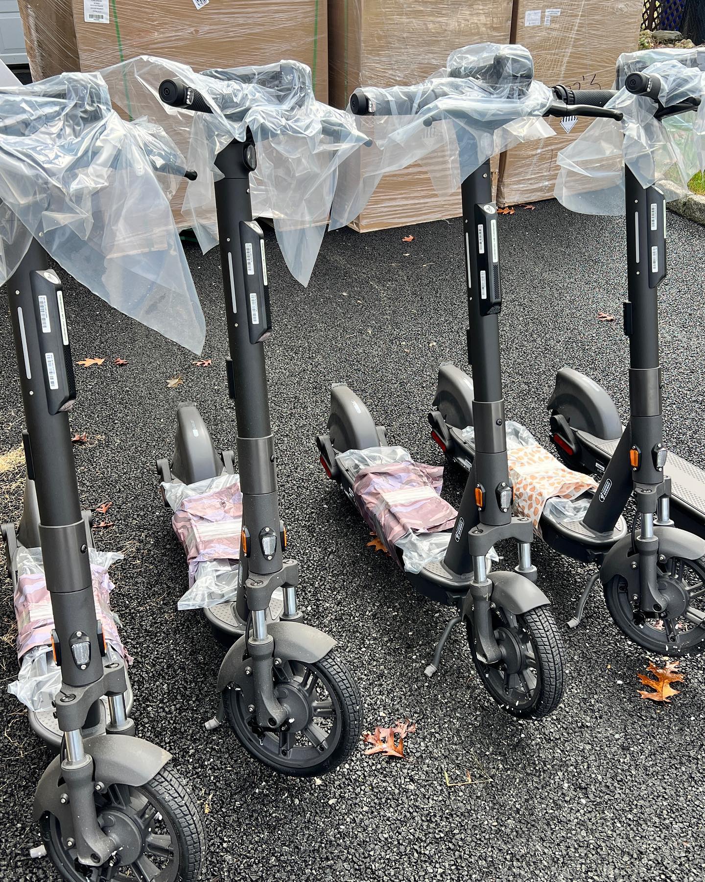 Our new scooters have arrived!! Custom branding starts next week! #segway
COMING APRIL 2023 to Provincetown! Check out the video to see the safety upgrades this new technology offers. There's no scooter available for rent anywhere that offers a better piece of equipment in Provincetown. We've waited 2 years for this scooter to become available after seeing it's debut at Micromobility America. We’ll be kicking off 2023 with a whole new fleet of custom designed pedal bikes, Okai Ebikes, and Segway Plus X scooters at 9 properties all in Provincetown!!
https://youtu.be/AsLY6OOmDdw