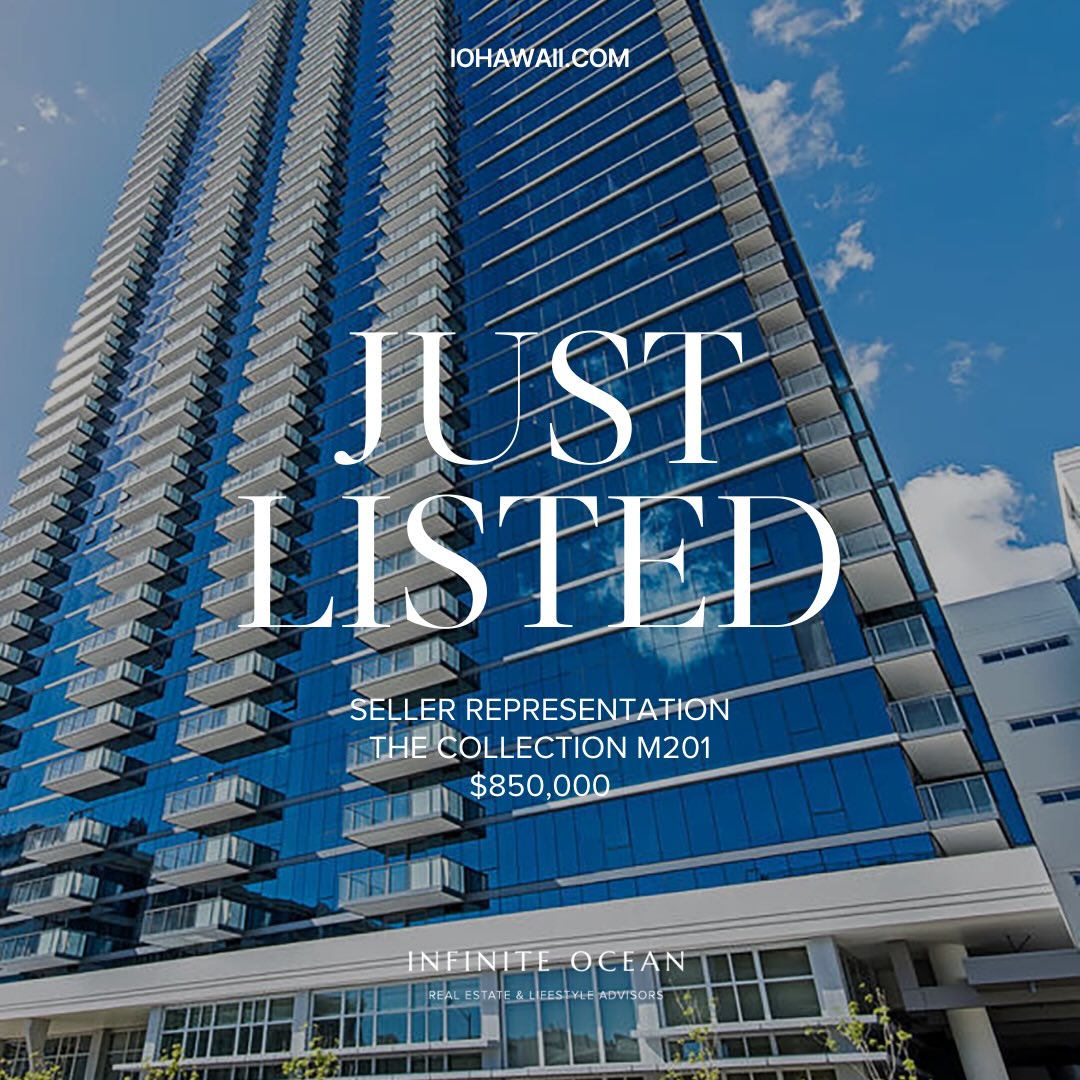 The Collection M201
2 bedroom | 2 bath | 2 parking
Offered at $850,000
MLS link in bio
A rare offering in Kakaako.
This 2-bedroom, 2-bath corner residence at The Collection Lofts is one of only six 2-bedroom homes in the building—and among just three with a private lanai capturing coastline sunsets.
Generous 9–10 ft ceilings, abundant natural light, and a clean open layout are paired with a sleek contemporary kitchen, brand-new luxury vinyl flooring, and fresh interior paint.
Complete with private ground-floor storage, an additional locker, and two covered side-by-side parking stalls.
Steps from SALT, cafés, and everyday essentials.
Listed by Sam Yoshida
RB-23301
Your trusted Kakaako experts.
Start the conversation (link in bio)
#kakaako #kakaakocondos #hawaiiluxury #honolulurealestae #honolulucondominiums