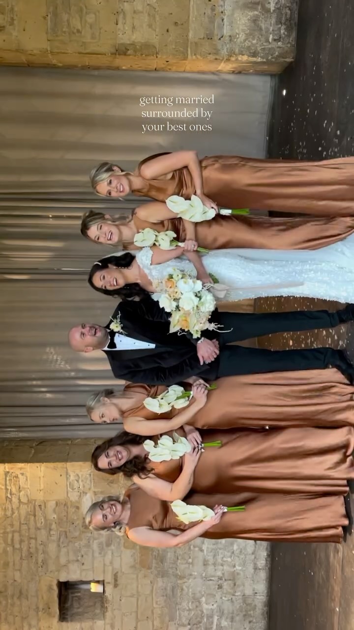 Best friends are the family we choose ♾️✨
& there’s no better feeling being surrounded by them on your wedding day 🤍
Venue | @lapstonebarn
Content creator | @forevermorecontent
Photographer | @blonde.shot
Florals | @roxfloral
Bride Dress | @cocoandkate
Bridesmaid dresses | @sixstories
Makeup | @suziegeemakeup
Hair | @andrealuellahair