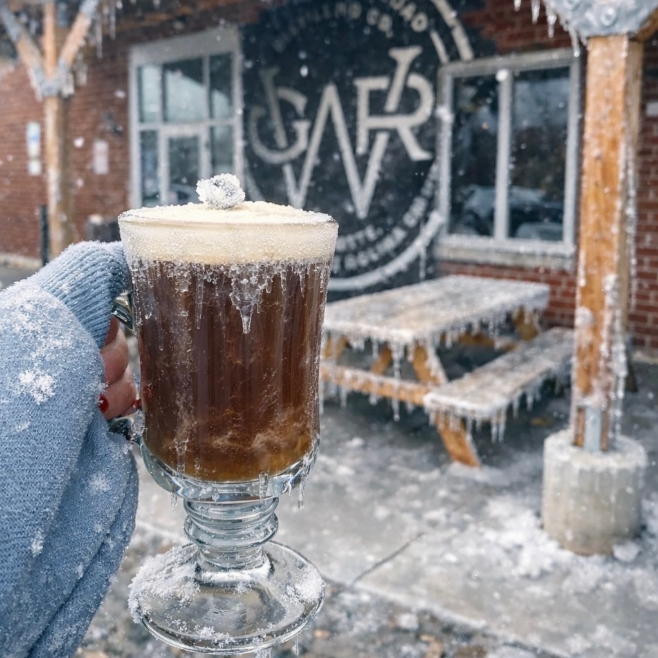 Open normal hours tomorrow❄️
(Unless the power has other plans)
Hot Toddies + Irish Coffees are waiting for you at the bar!🥃☕️🔥