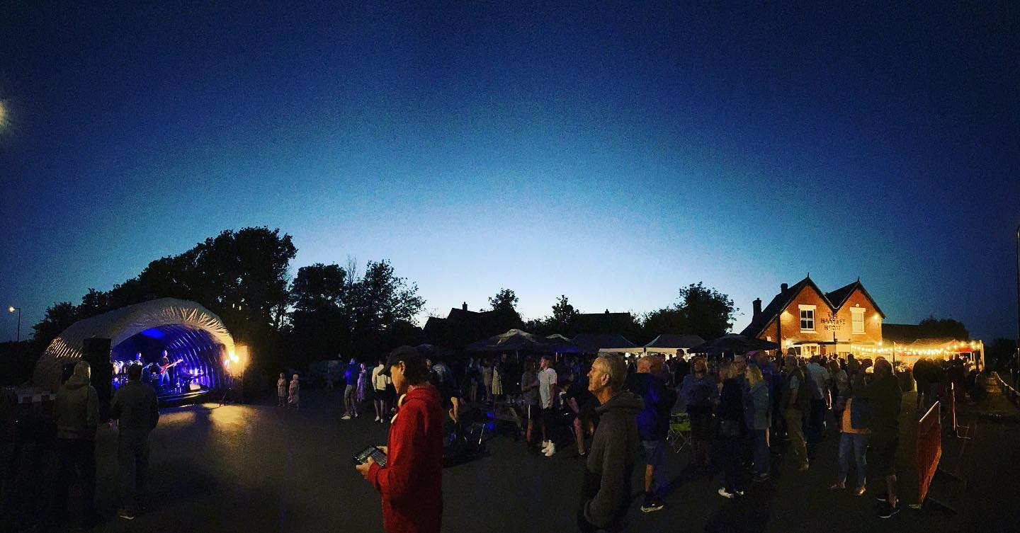 @harvest_home_denmead_ this weekend with our installable stage and p.a for their annual festival!