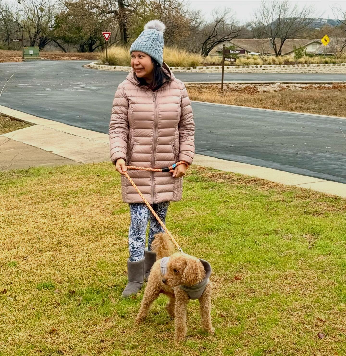 It’s definitely cold in Texas y’all. Chepé was not going for a long walk this morning 🥶🐾
#passionistachic
•
•
•
•
•
#texaslife #coldday #mydog #happylife