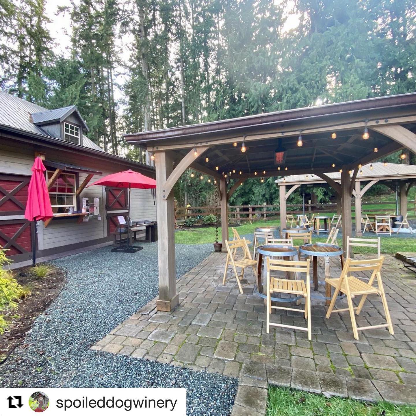 We added more outdoor seating with heaters!!!
Tasting Room is open for growler fills & purchases to-go!
Outdoor Seating Only-We are offering tastings, glass pours and bottle shares. All of our outdoor seating is first come, first serve. No reservations required or available at this time. Current restrictions mandate table maximum of 6, 2 household limit. No indoor service allowed.
Bundle up and dress for the weather or consider taking bottles home to enjoy in the comfort of your own home! We are still offering FREE shipping within WA and home delivery on S. Whidbey with the purchase of 6 or more bottles. Curbside pick-up is also still available during tasting room hours.
#hardcider #outdoortasting #driftwoodhardcider #gazebo #heaters #whidbeyisland #staysafe #tastingroom #phase1