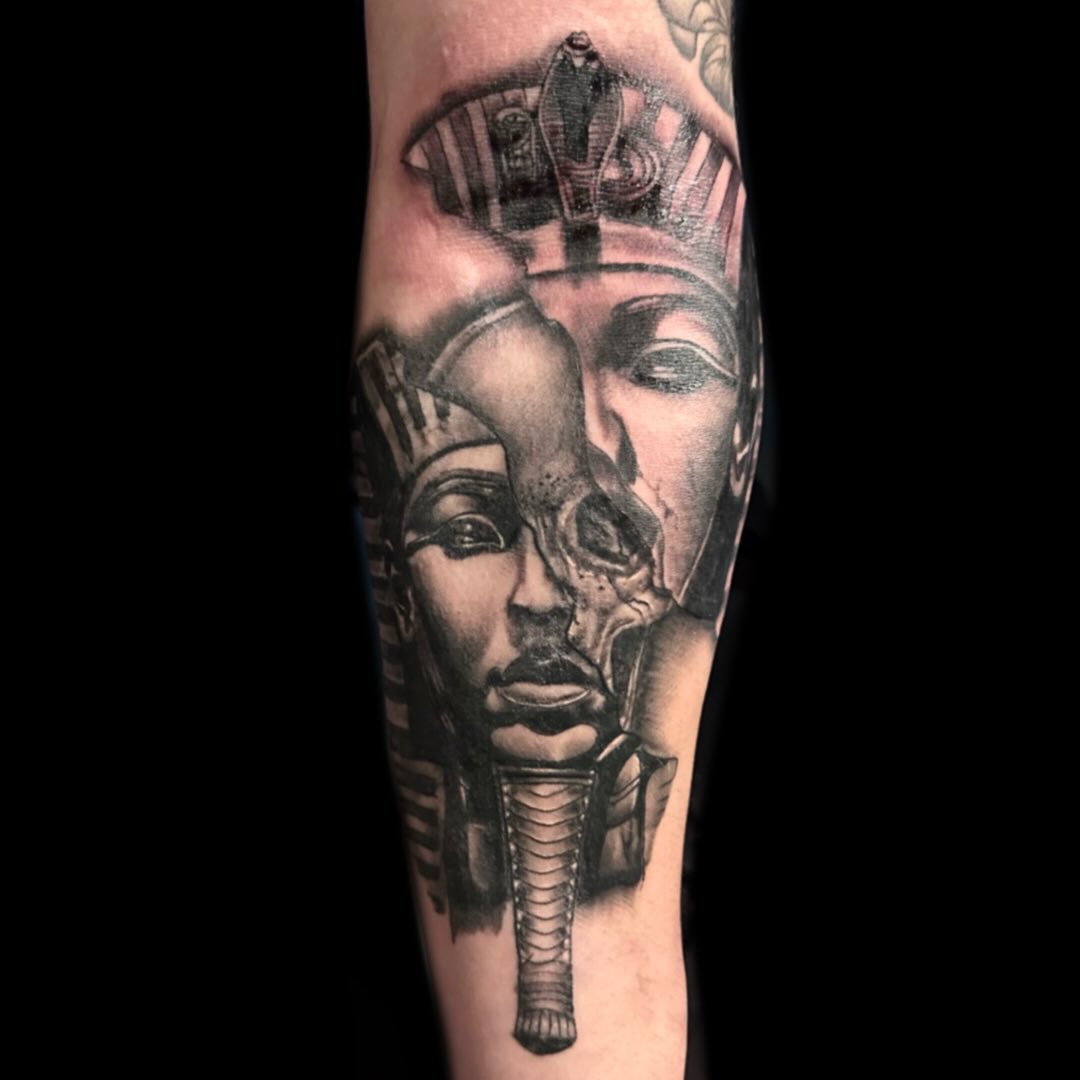 Some healed some fresh. Done by @xavier.tattoos
