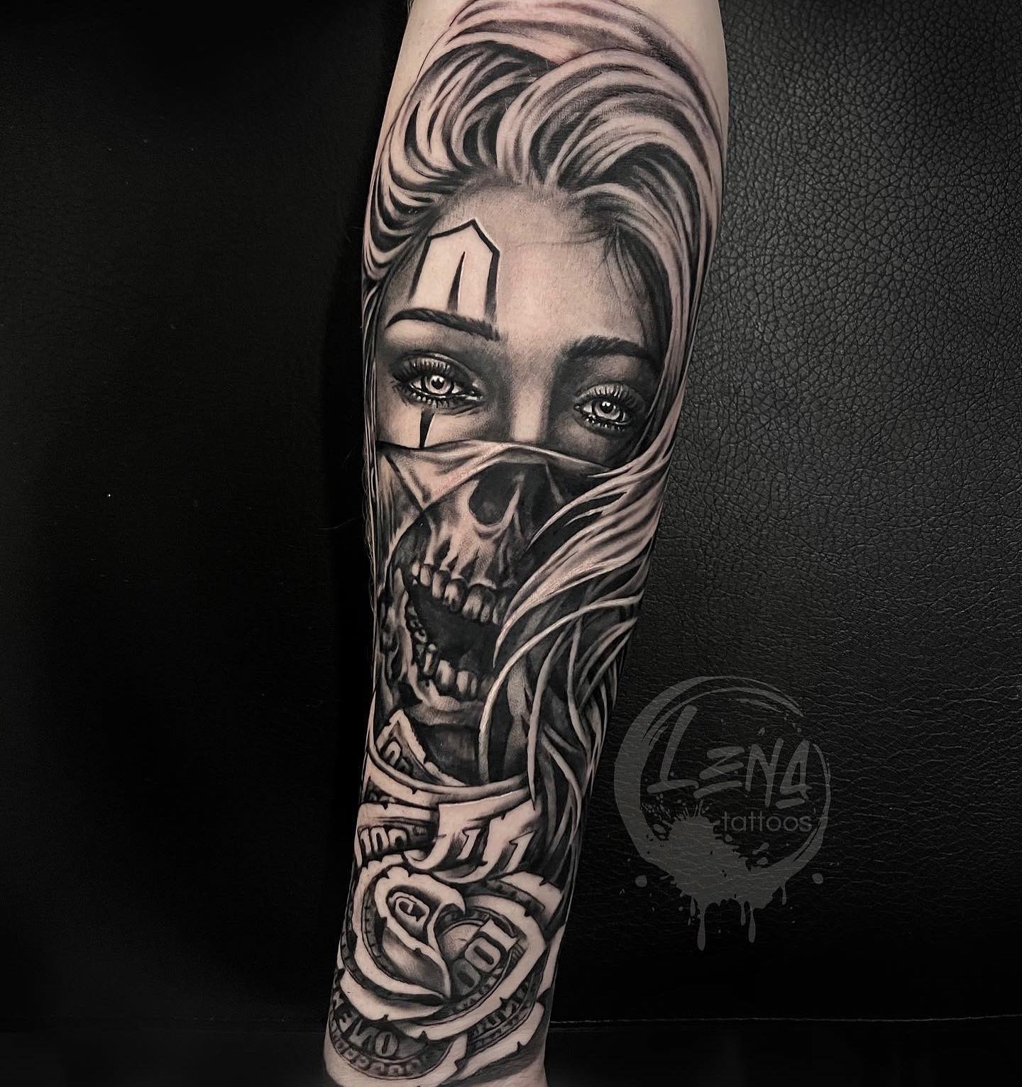 Tattoo by @lena.tattoos #blackandgreytattoo #realistictattoo #lavaltattoo #montrealtattoo #montrealtattooartist #realism #tattoostudio #tattooideas #tattoosleeve #tattoostyle #tattoos #tattooshop
