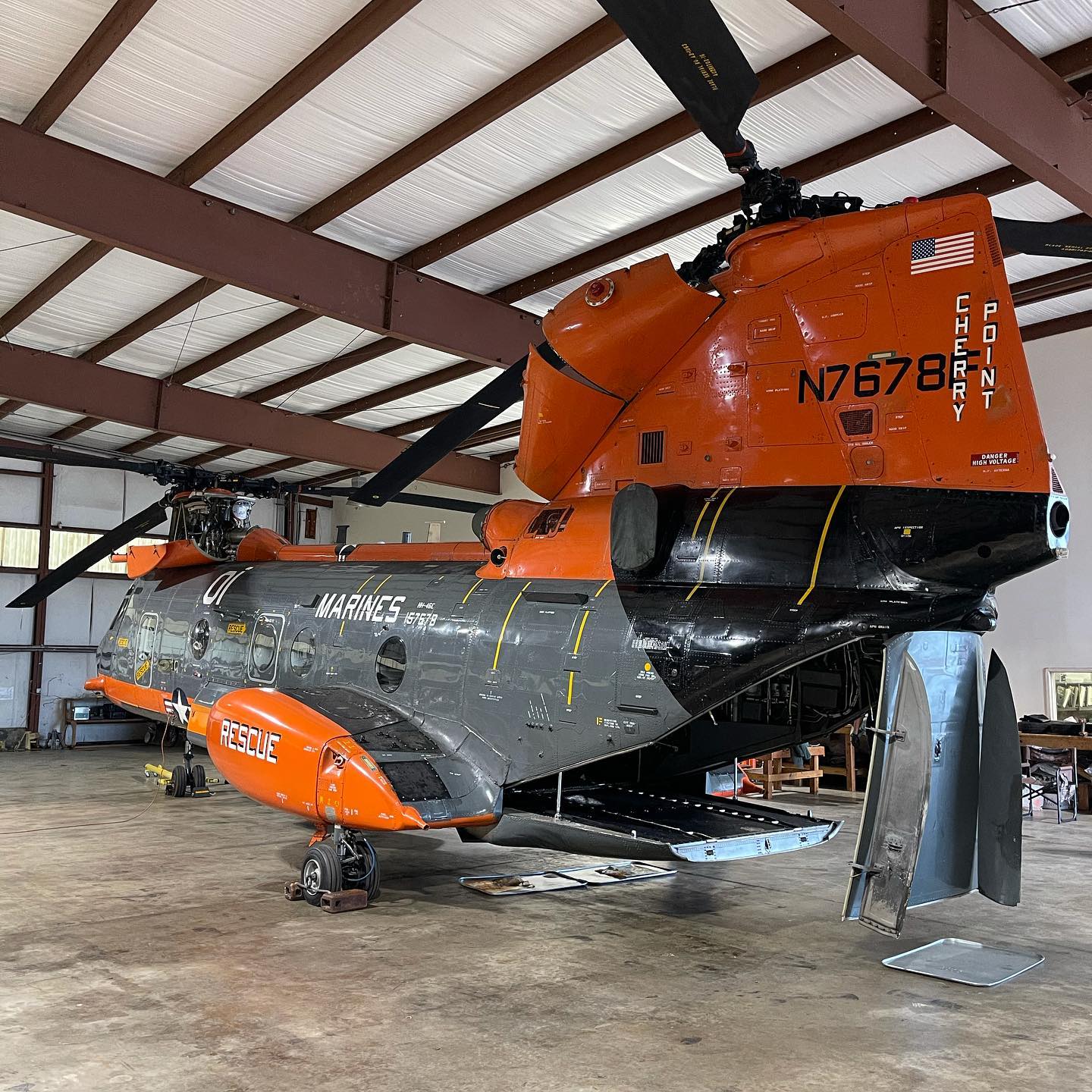 Maintenance day. #ch46 #hh46