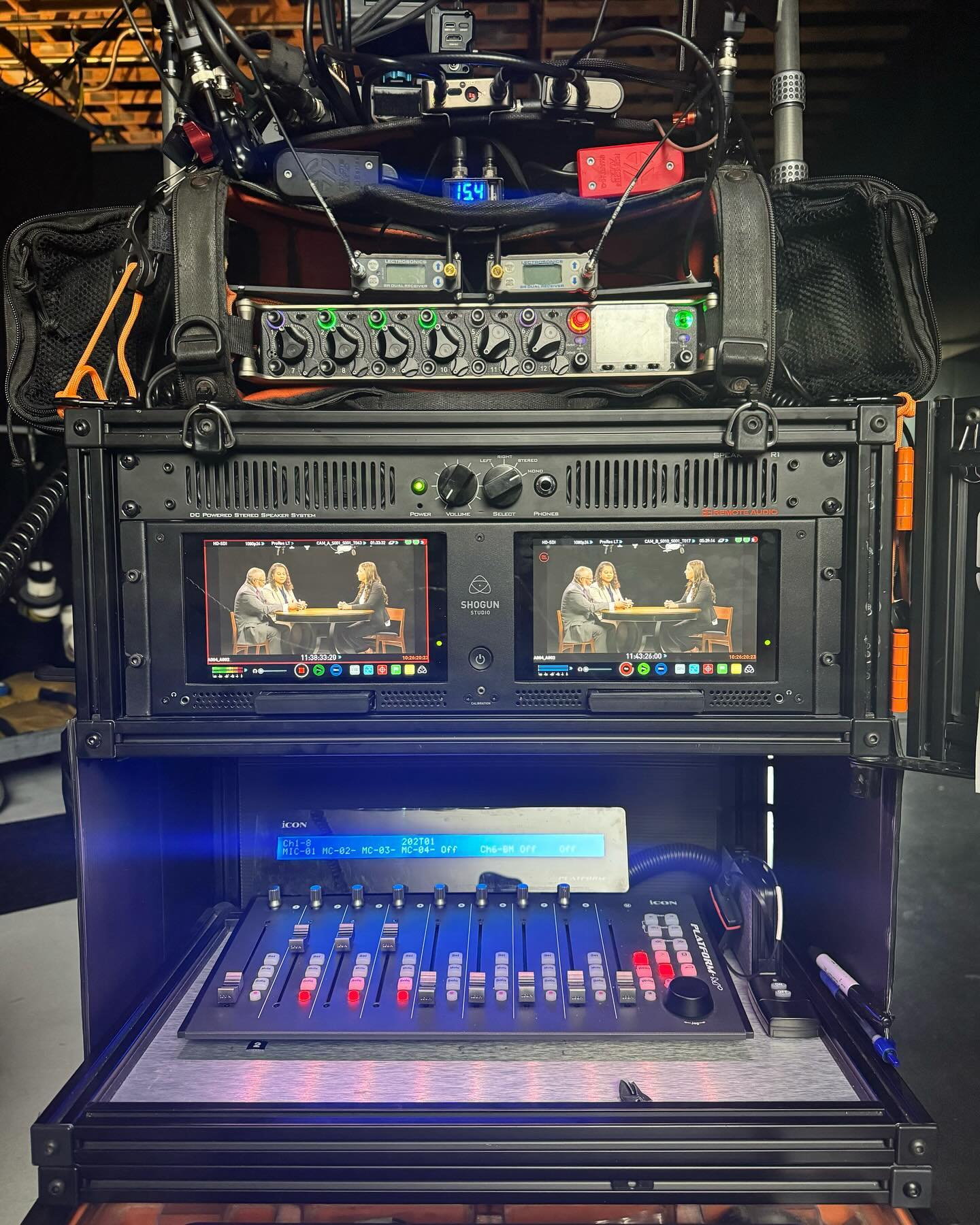 Sound Devices CL-16 will be replacing the ICON real soon!