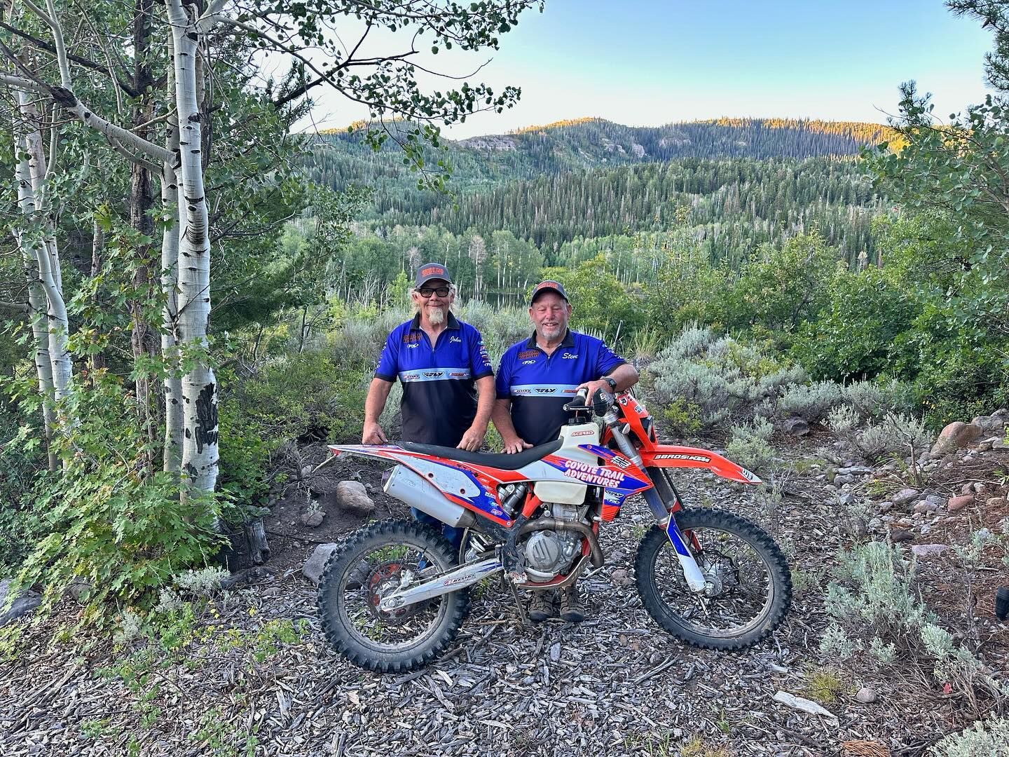 Steven Walker and John Sides did an incredible job leading this year’s Park City ride. They own @coyotetrailadventures and are among the best in the business. Check out their website and look at all of their cool events, including a VIP experience around the Anaheim 2 Supercross. #partners #adventurers
