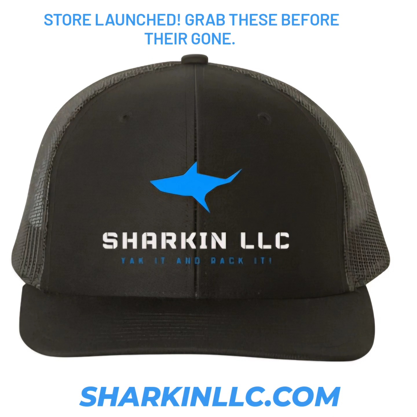 Site is live! Come get your lids at sharkinllc.com
#sharkfishing #landbasedsharkfishing