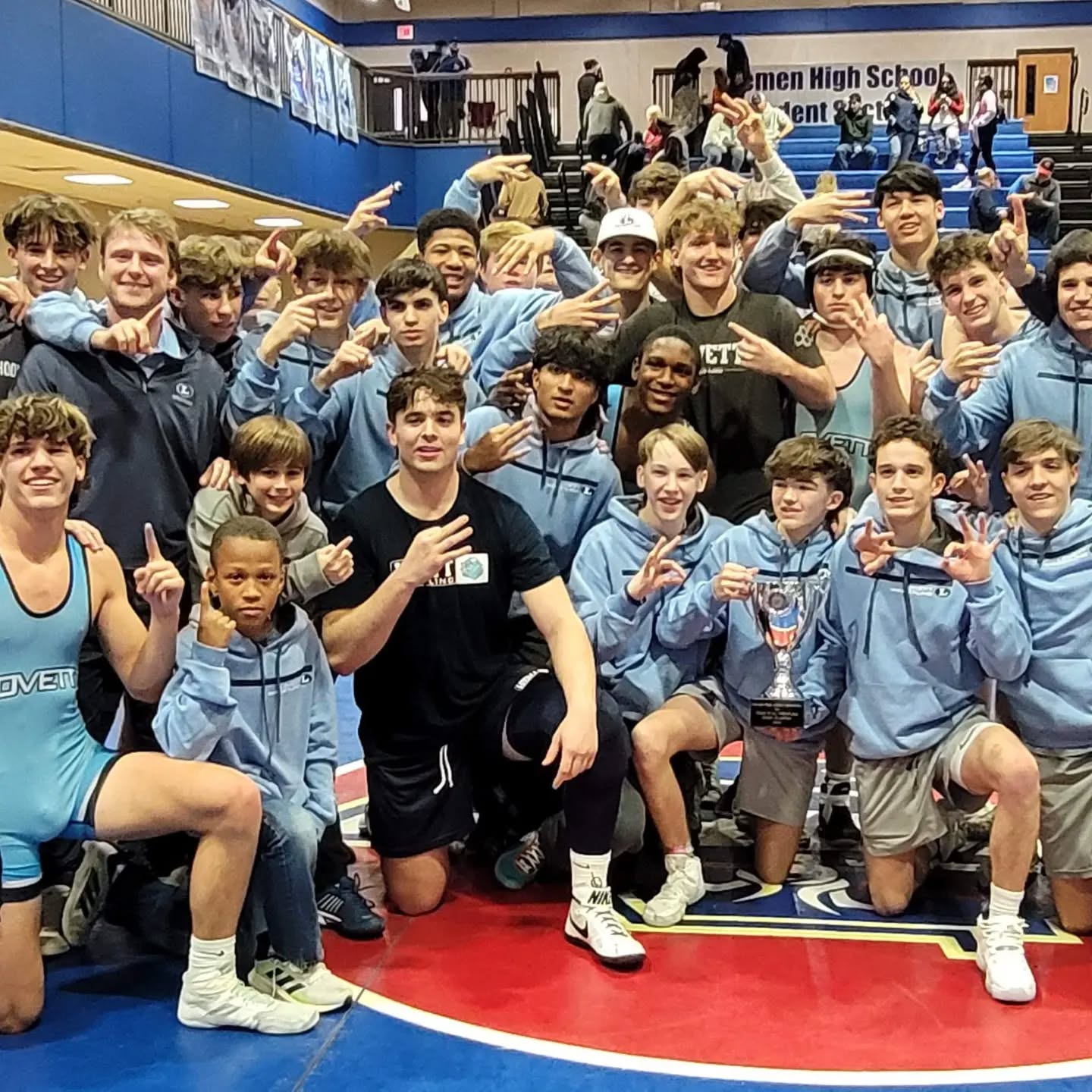 Lovett 2A High School State Dual Champions