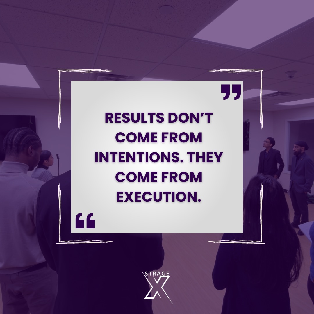 Intentions are easy. Execution is rare.
That’s where the results live. 💥
#ExecutionOverExcuses #StrageX