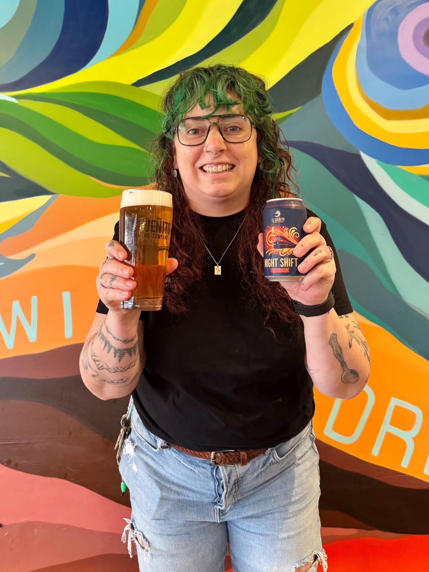 Hey @lucydacus - We heard you're coming to Bellingham, so we're shooting our shot. It's finally time to introduce ourselves. 🧡
We are El Sueñito, Washington's first and only gay/immigrant-owned, gay-opperated brewery. Our flagship IPA is lovingly called Night Shift. Excitement is high around here today because our Operations Manager just scored presale tickets to your show at @mtbakertheatre!
If you would like to stop by while you're in our beautiful corner of the world, we would love to treat you and your team to a round of Night Shift IPA and tamales. 🍻🫔🌈